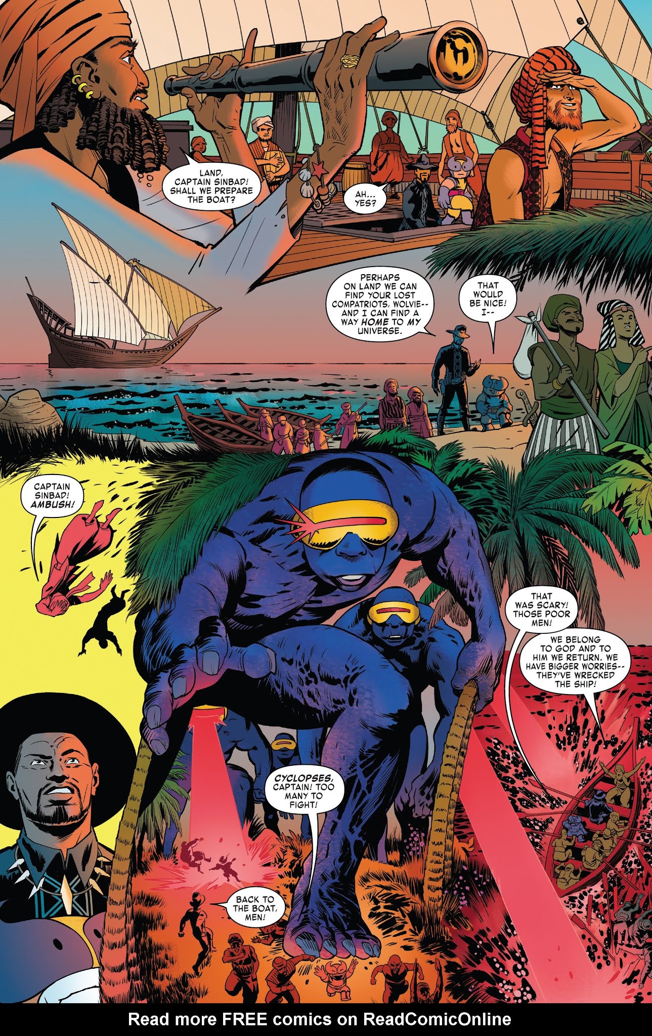 Read online Exiles (2018) comic -  Issue #9 - 14