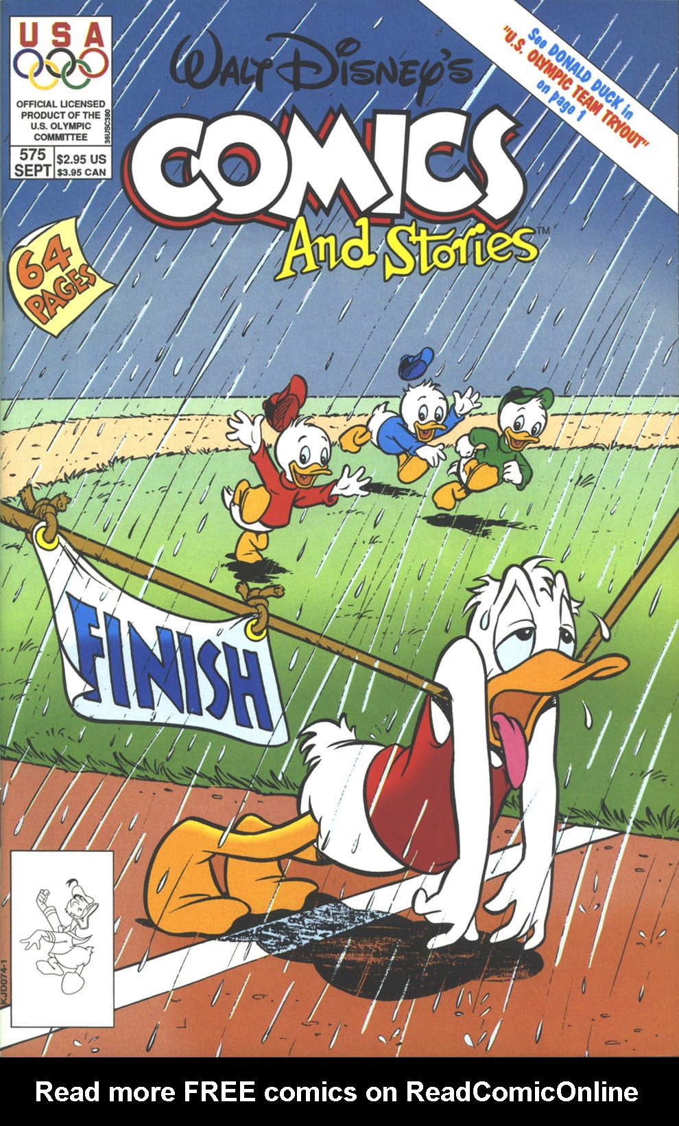 Read online Walt Disney's Comics and Stories comic -  Issue #575 - 1