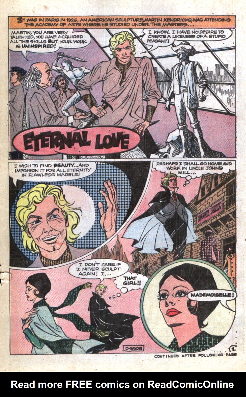 Read online Haunted Love (1973) comic -  Issue #10 - 21