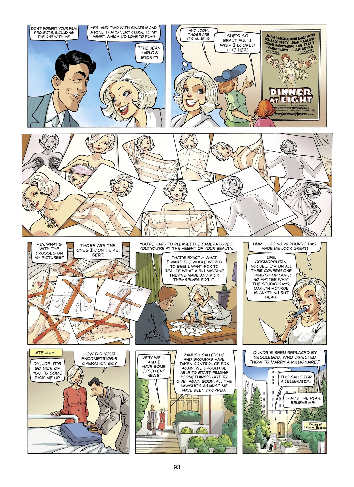 Read online The Stars of History: Marilyn Monroe comic -  Issue # TPB - 93