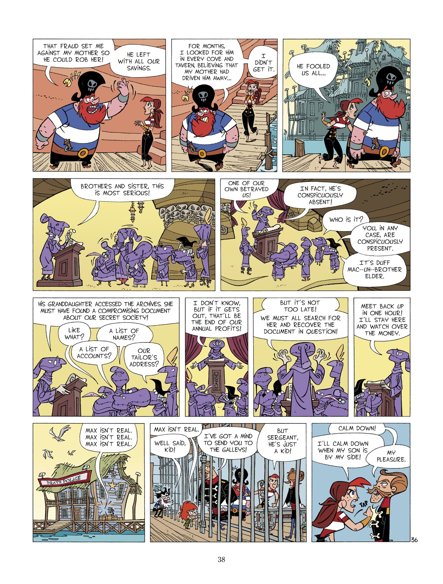 Read online Pirate Family comic -  Issue #2 - 38