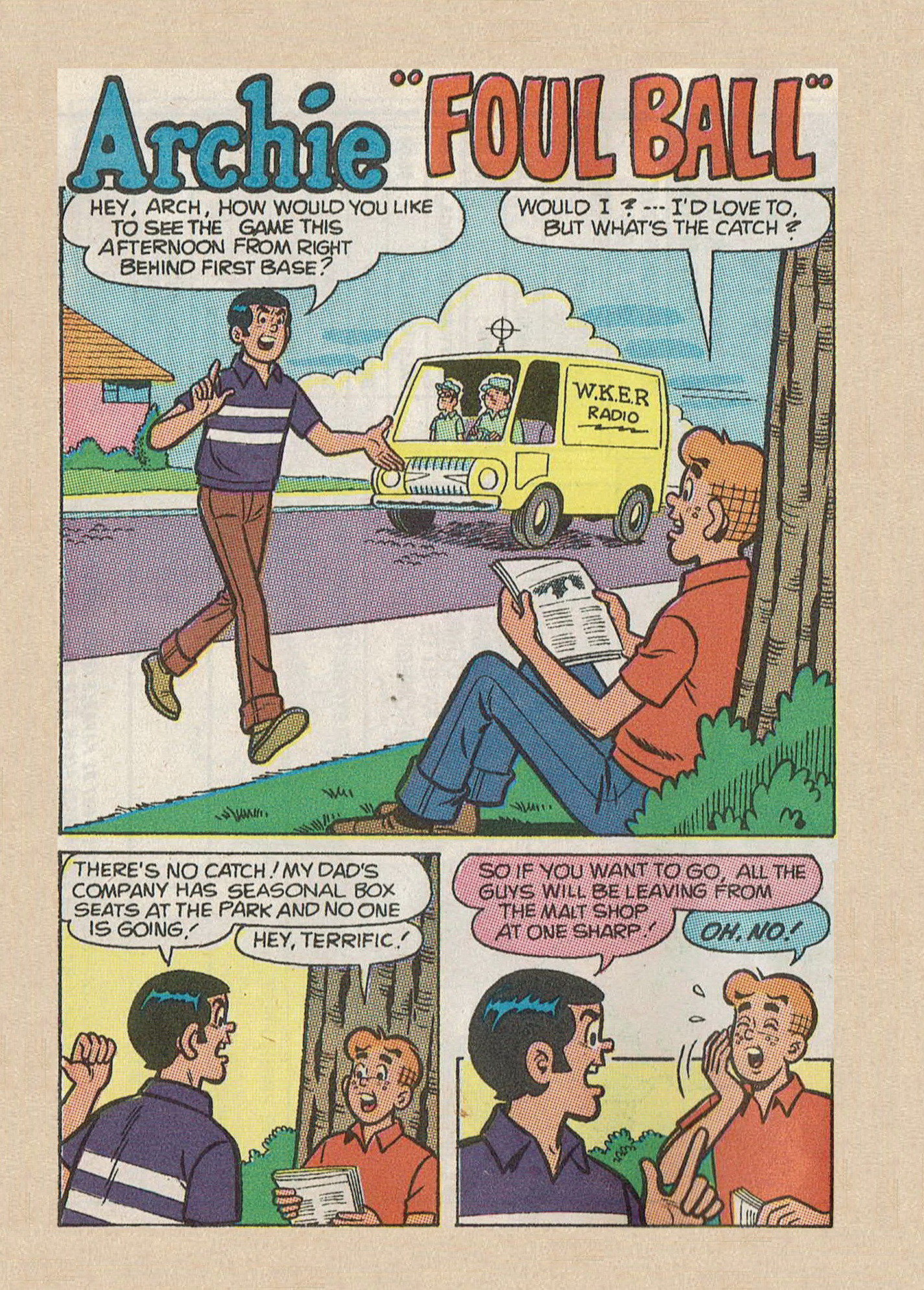 Read online Jughead Jones Comics Digest comic -  Issue #63 - 50