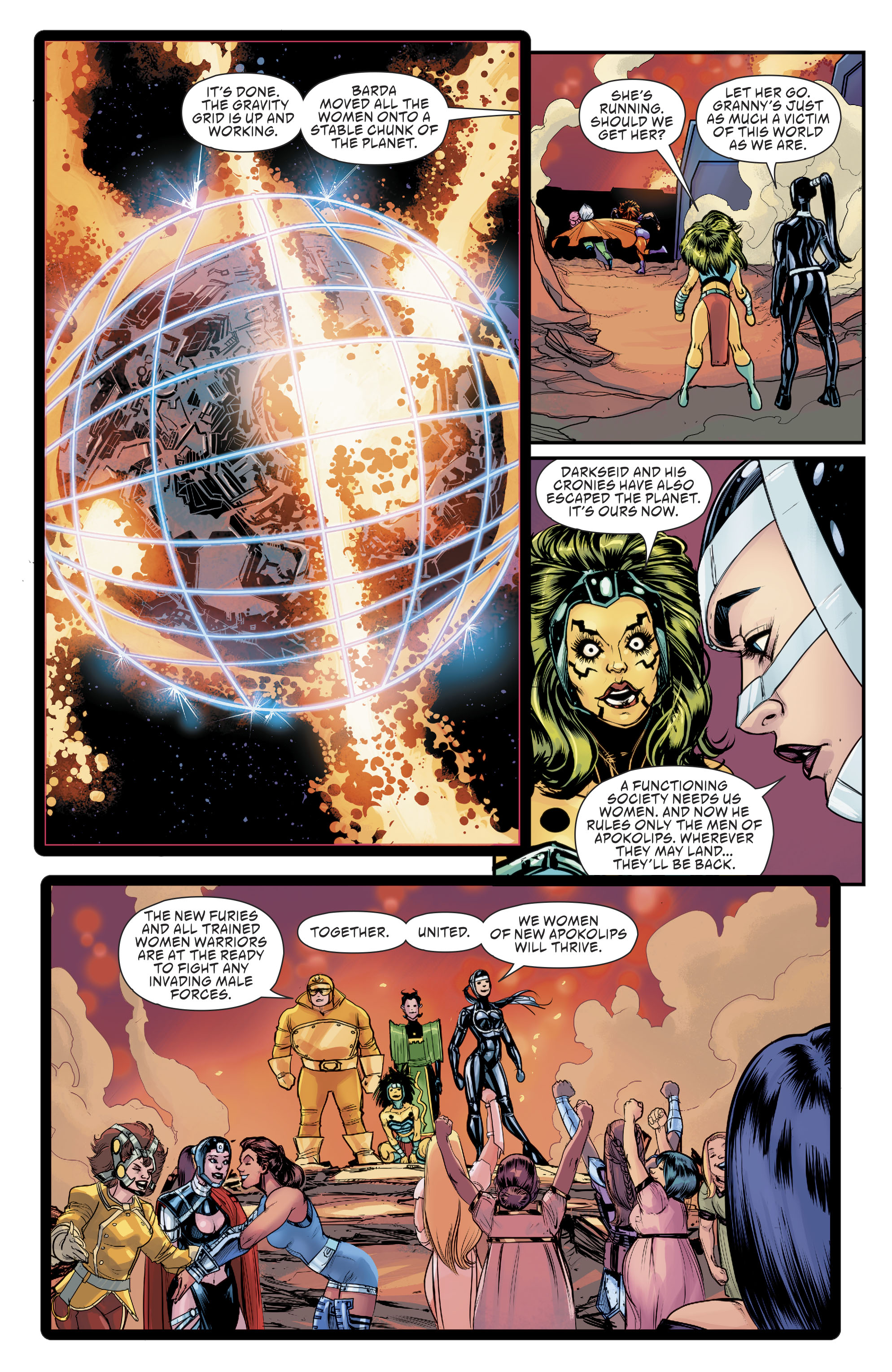 Read online Female Furies comic -  Issue #6 - 22