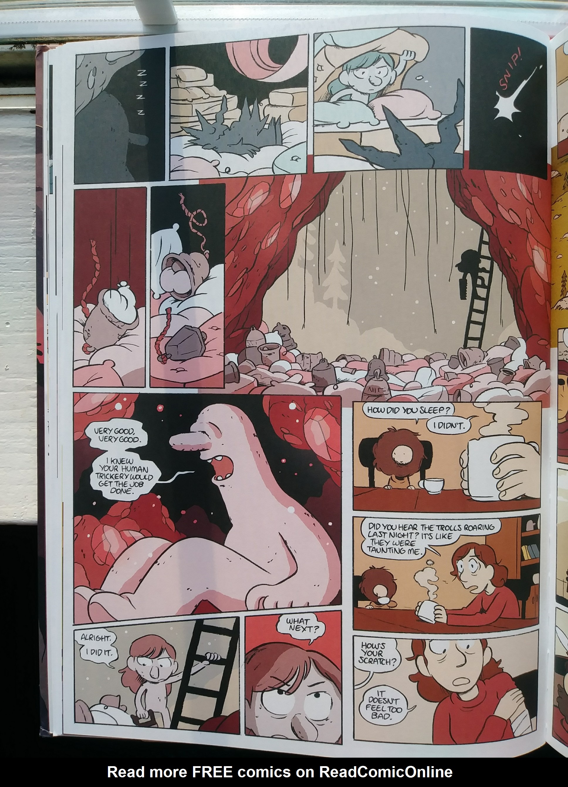 Read online Hilda and the Mountain King comic -  Issue # TPB - 41