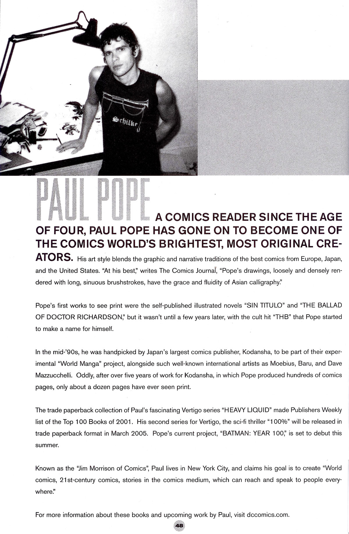 Read online Solo (2004) comic -  Issue #3 - 49