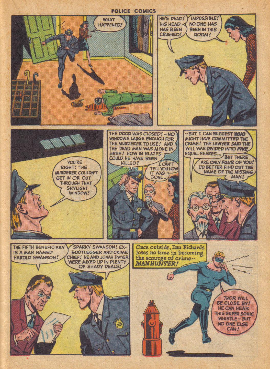 Read online Police Comics comic -  Issue #56 - 41