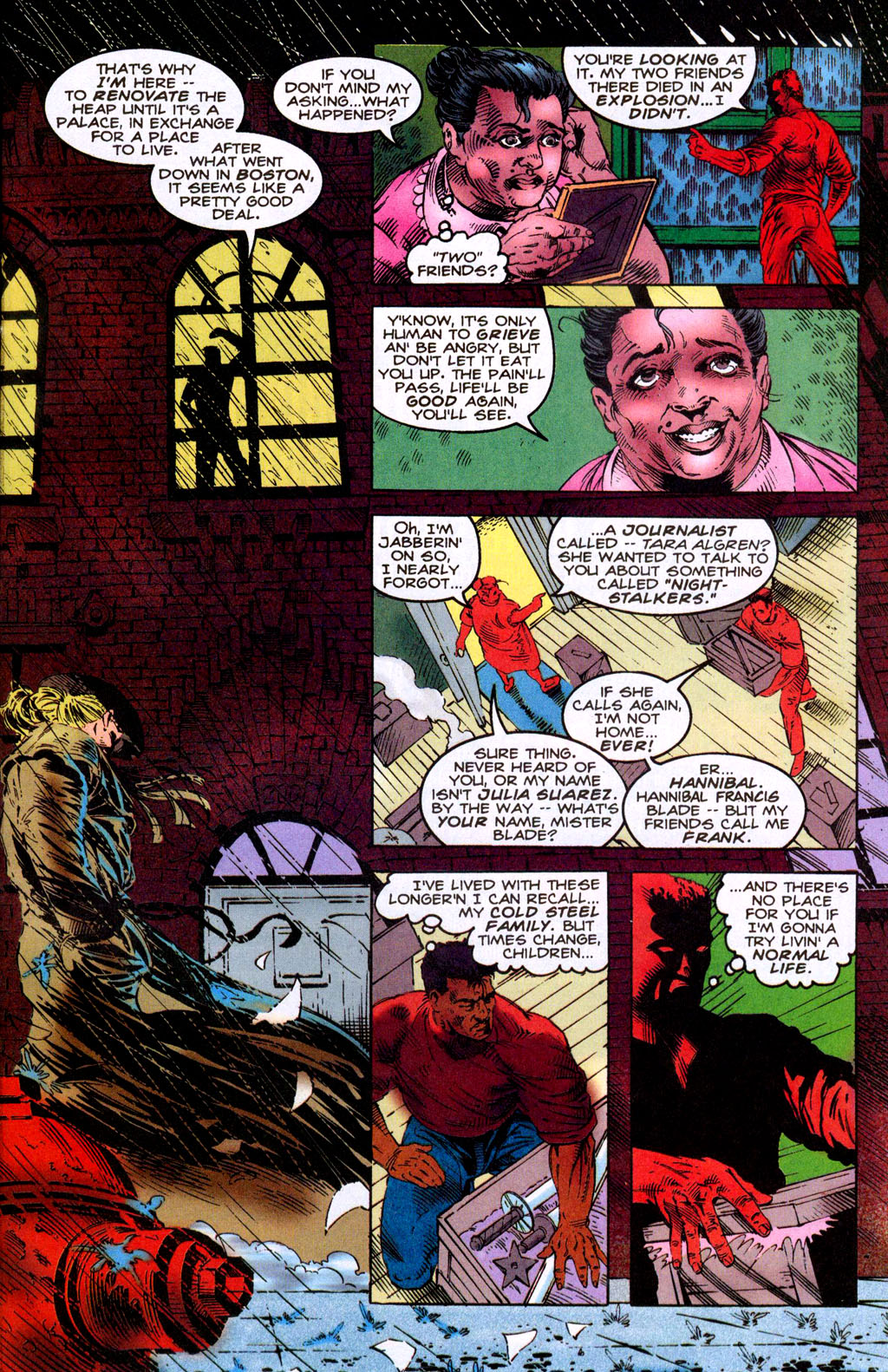 Read online Blade: The Vampire-Hunter comic -  Issue #1 - 7