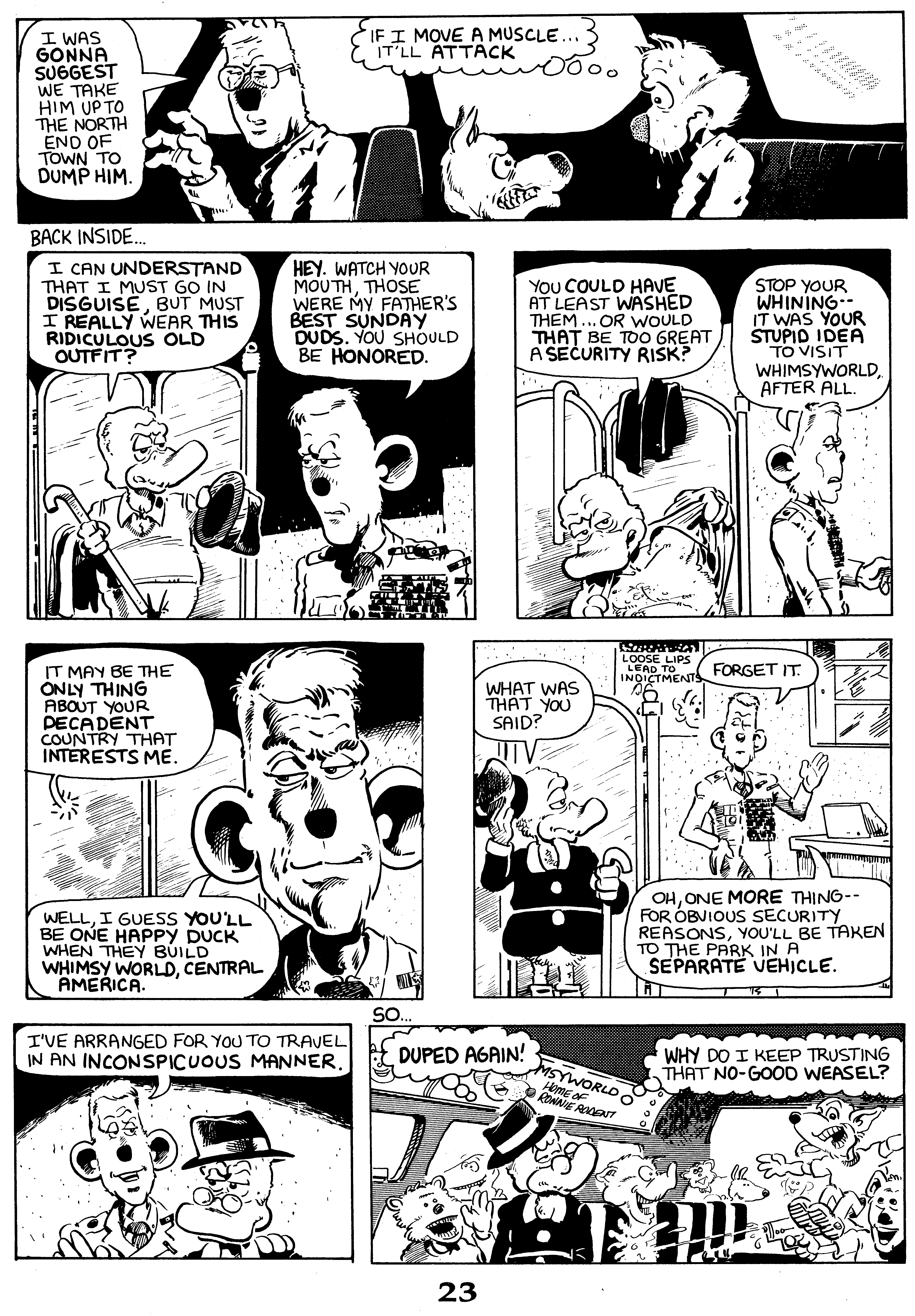 Read online Critters comic -  Issue #28 - 25