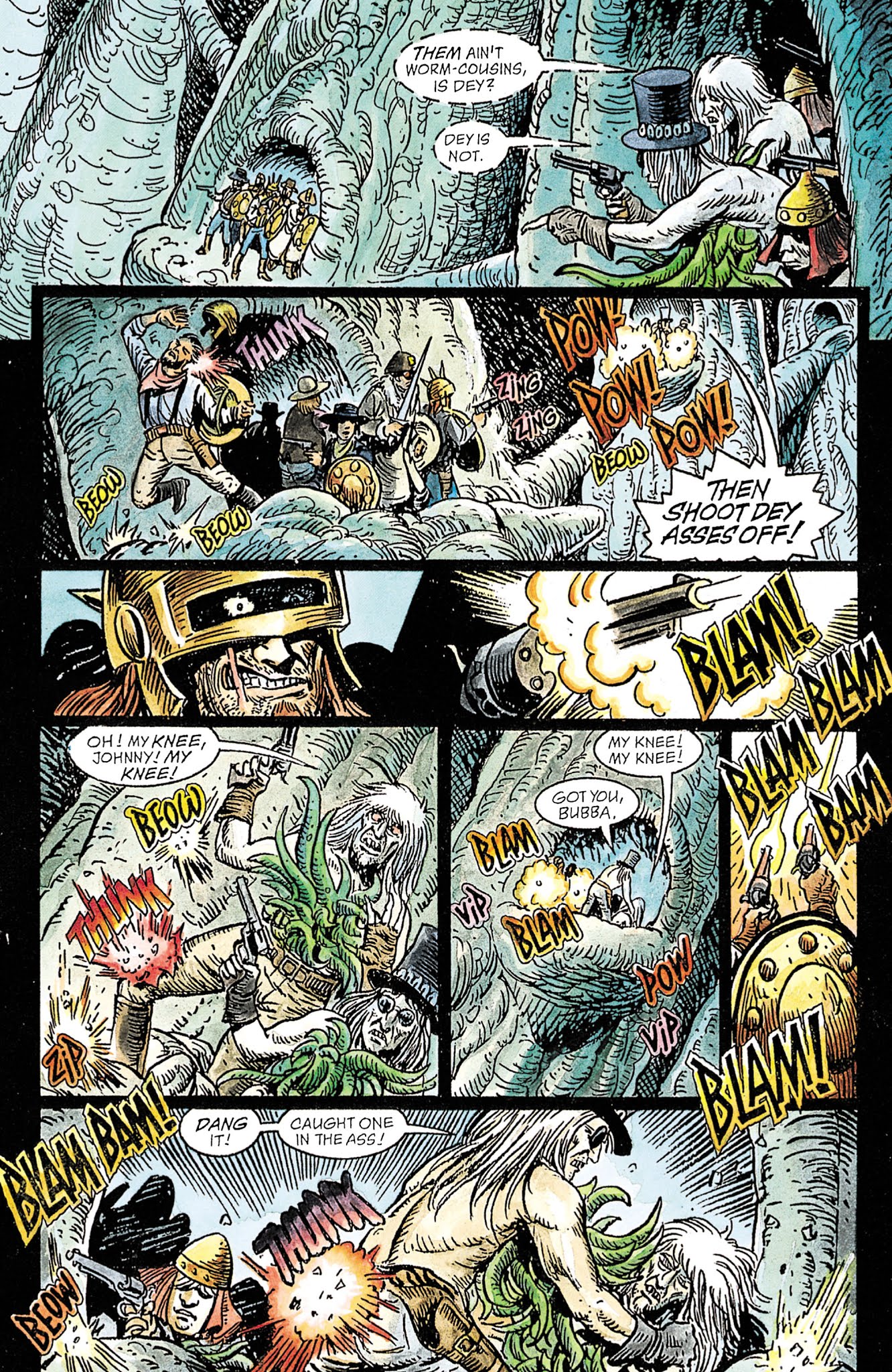 Read online Jonah Hex: Shadows West comic -  Issue # TPB (Part 4) - 8