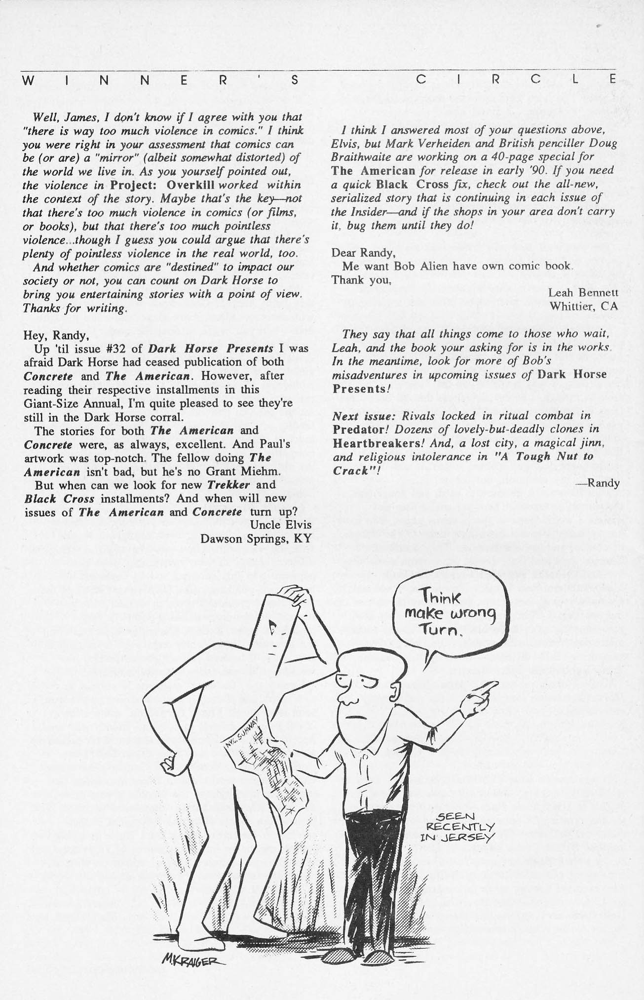 Read online Dark Horse Presents (1986) comic -  Issue #34 - 34
