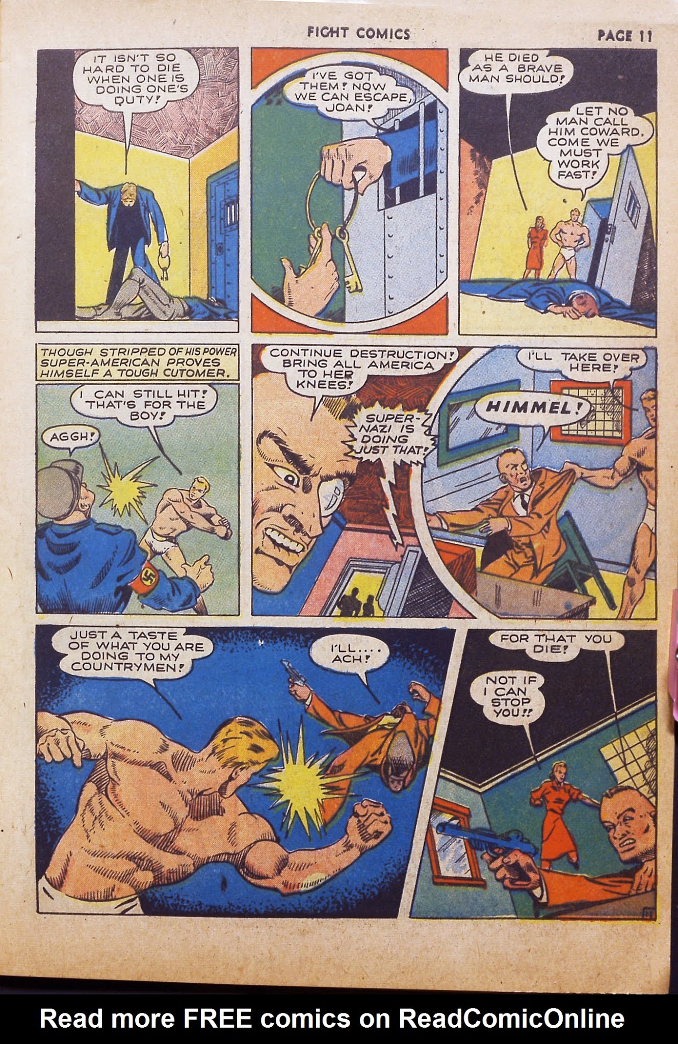 Read online Fight Comics comic -  Issue #18 - 13