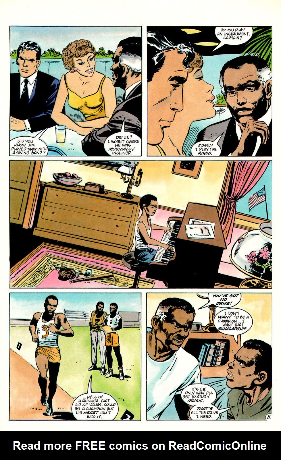 Read online Jon Sable, Freelance comic -  Issue #53 - 13