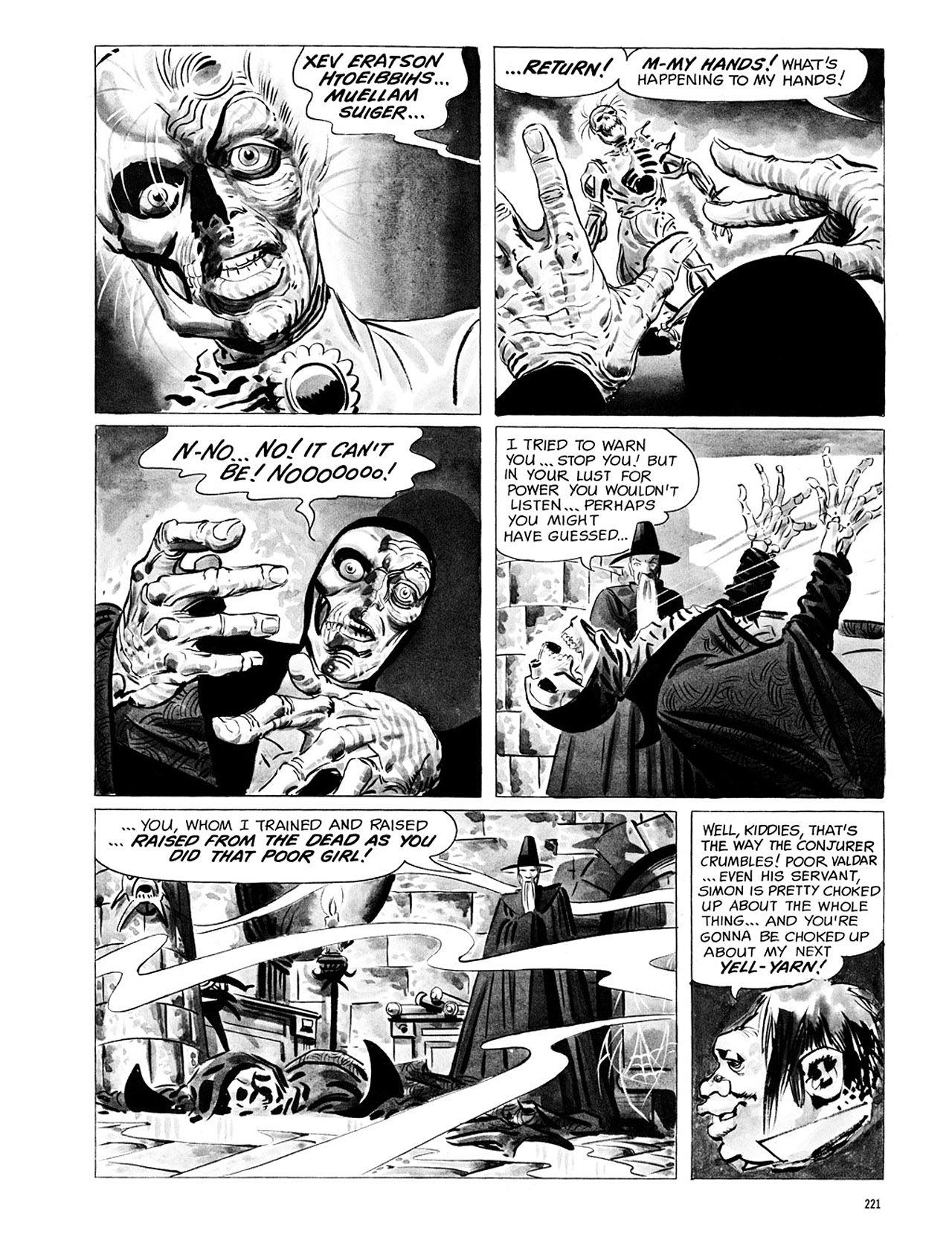 Read online Eerie Archives comic -  Issue # TPB 1 - 222