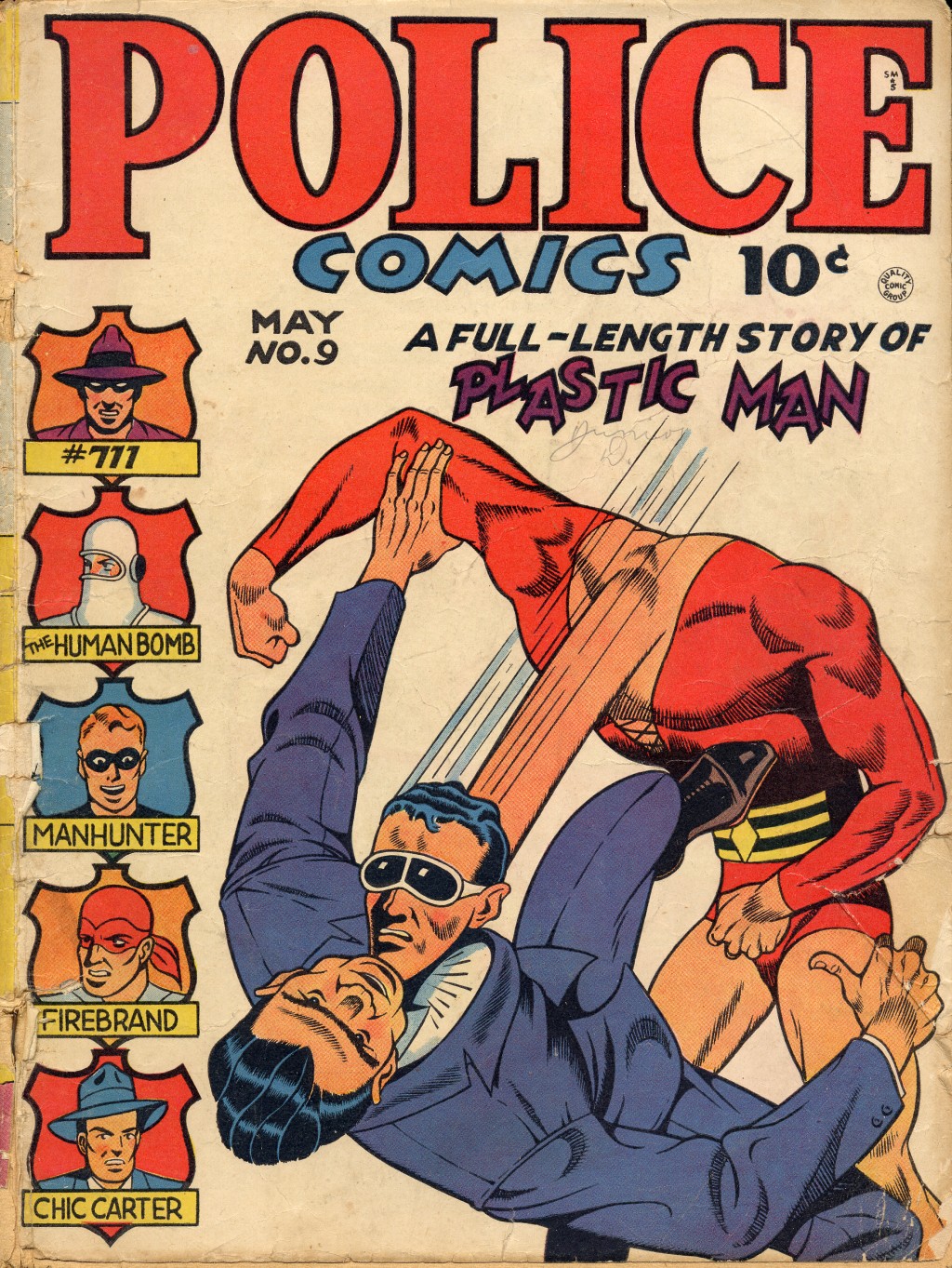 Read online Police Comics comic -  Issue #9 - 2