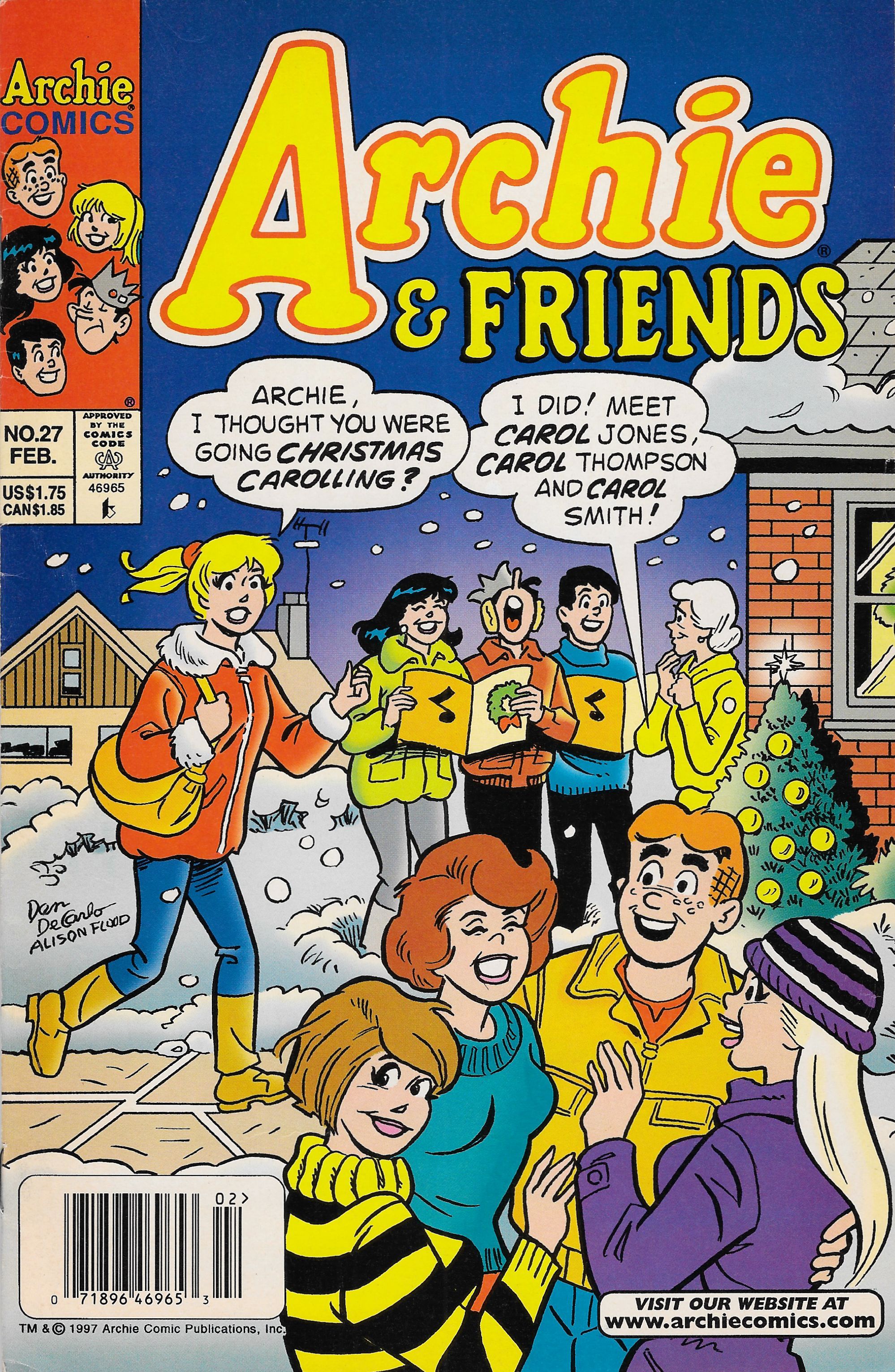 Read online Archie & Friends (1992) comic -  Issue #27 - 1