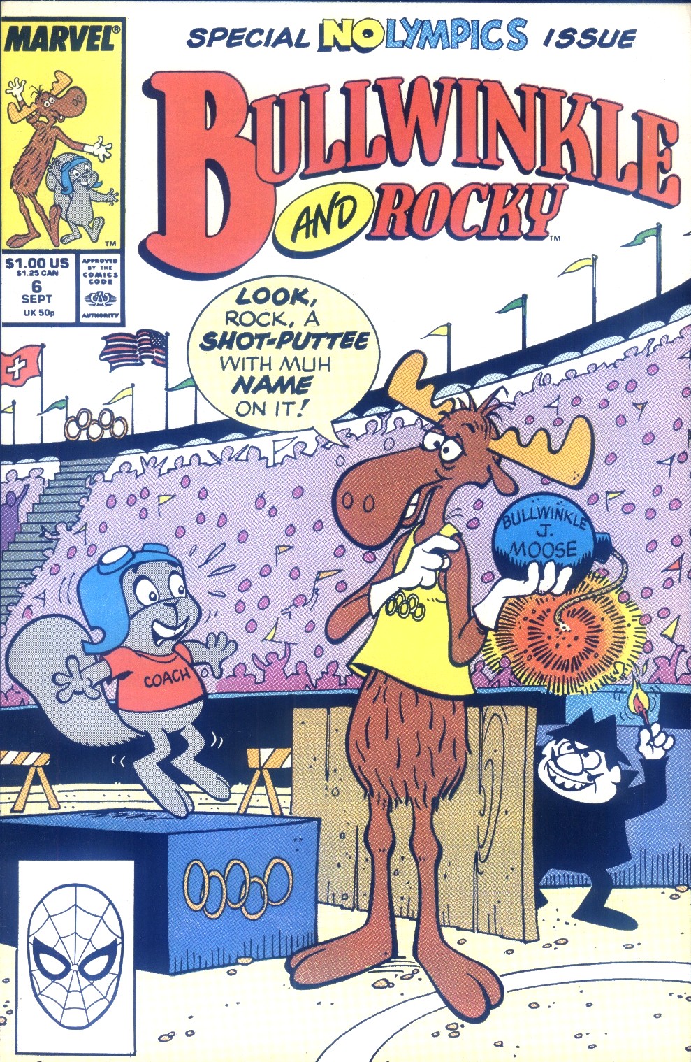 Read online Bullwinkle and Rocky comic -  Issue #6 - 1