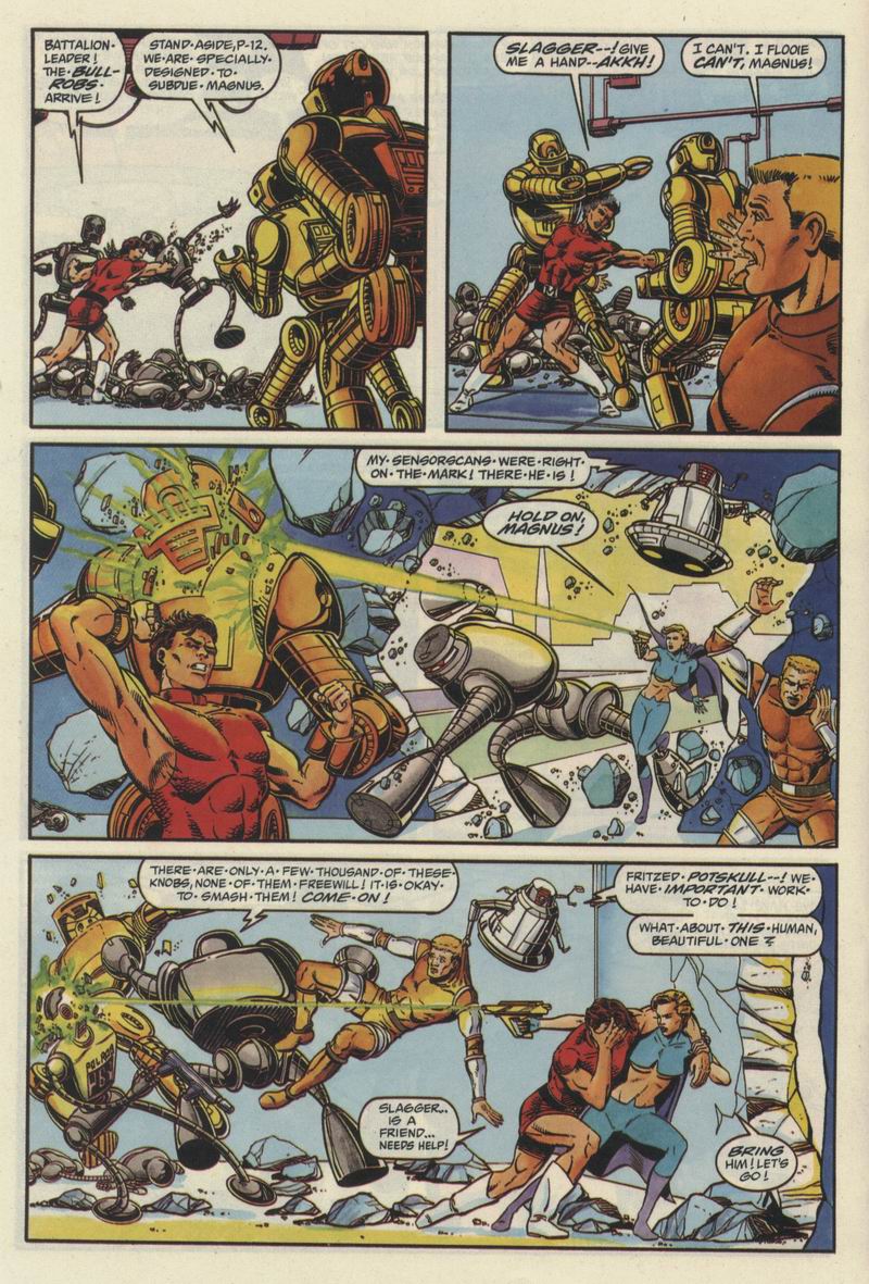 Read online Magnus Robot Fighter (1991) comic -  Issue #10 - 18