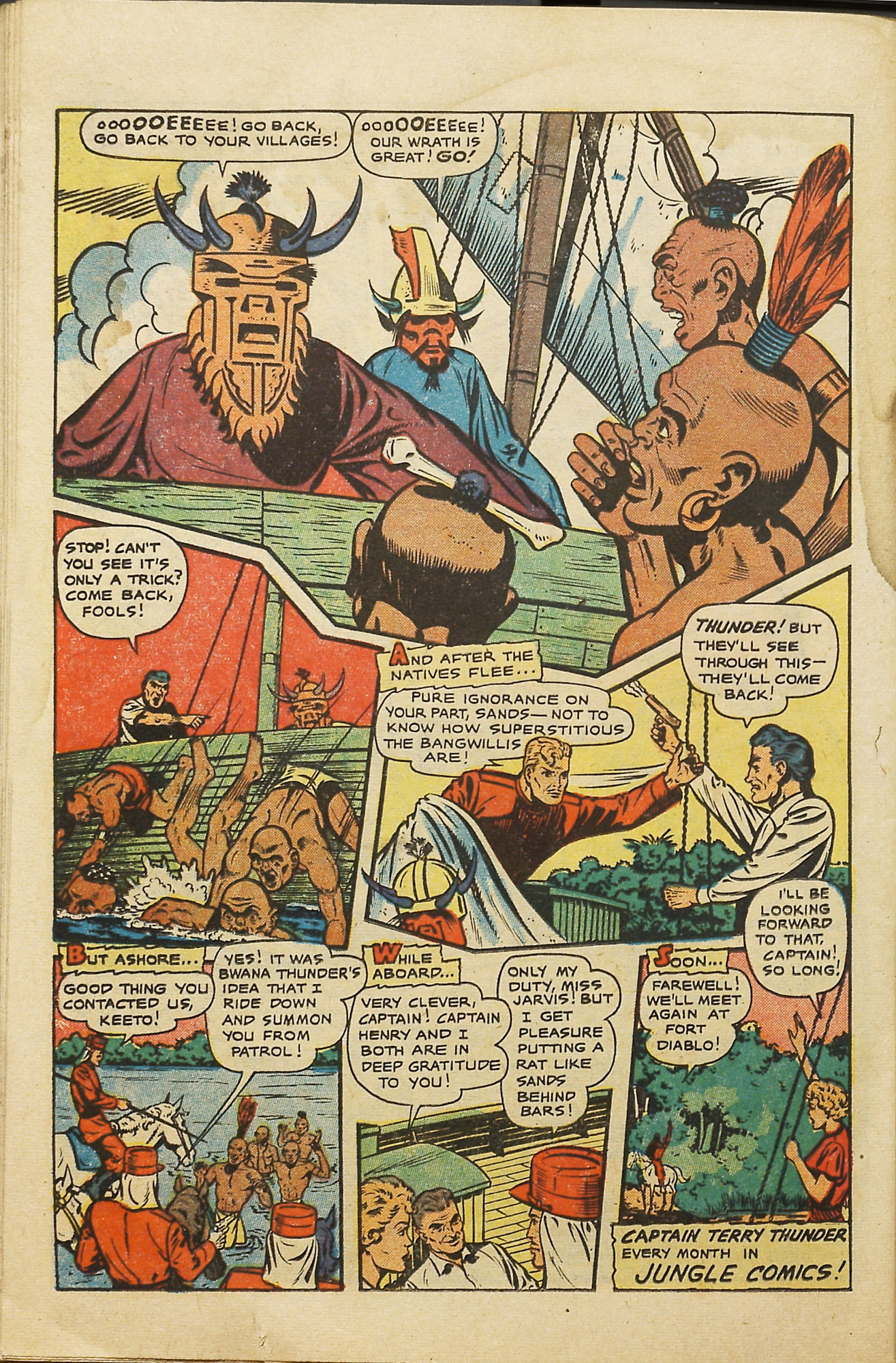 Read online Jungle Comics comic -  Issue #145 - 25