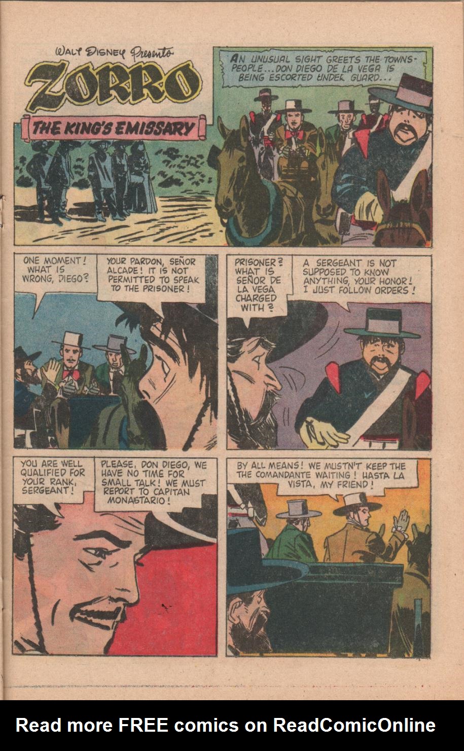 Read online Zorro (1966) comic -  Issue #8 - 21