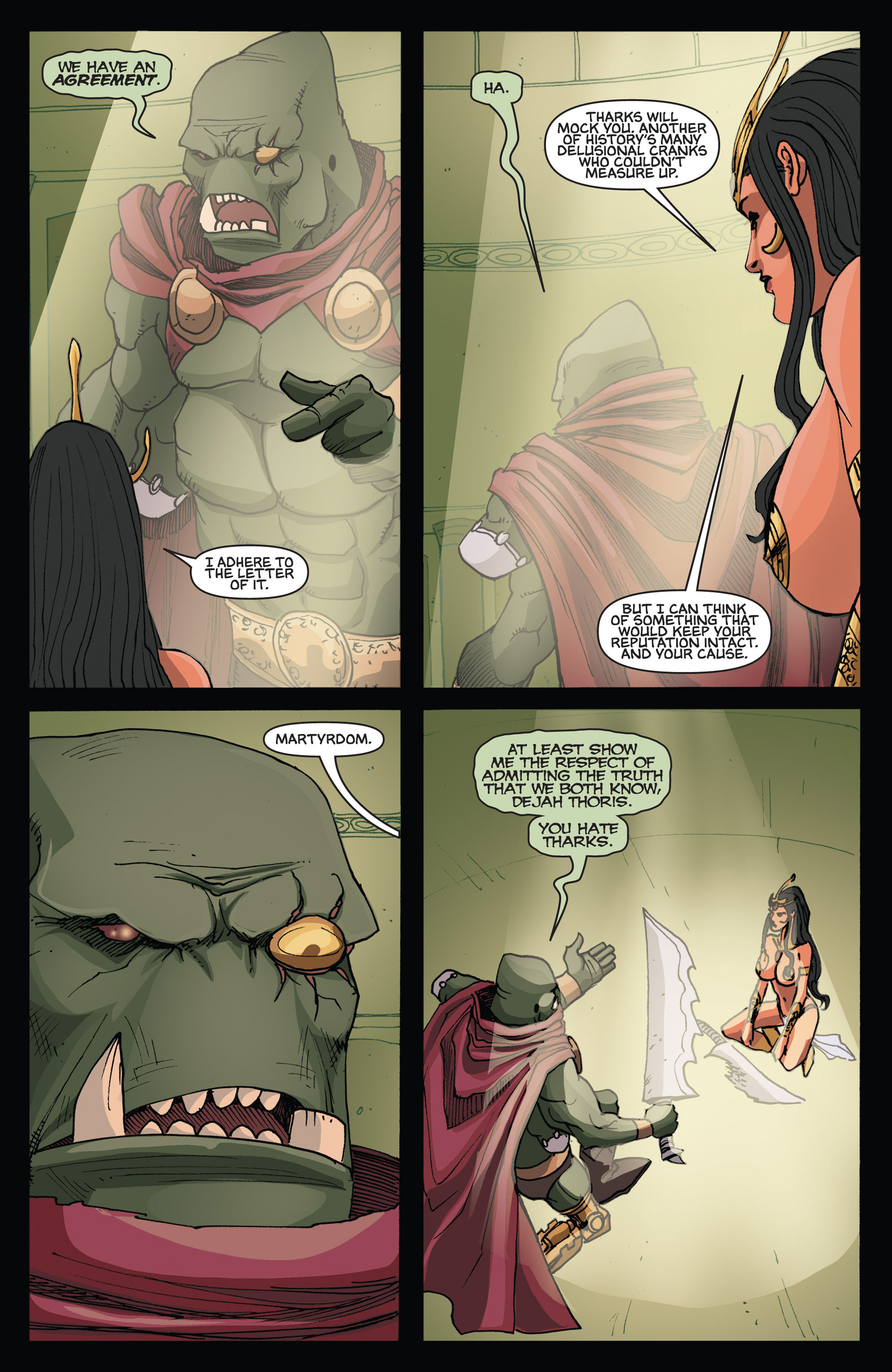 Read online Dejah Thoris and the Green Men of Mars comic -  Issue #8 - 17