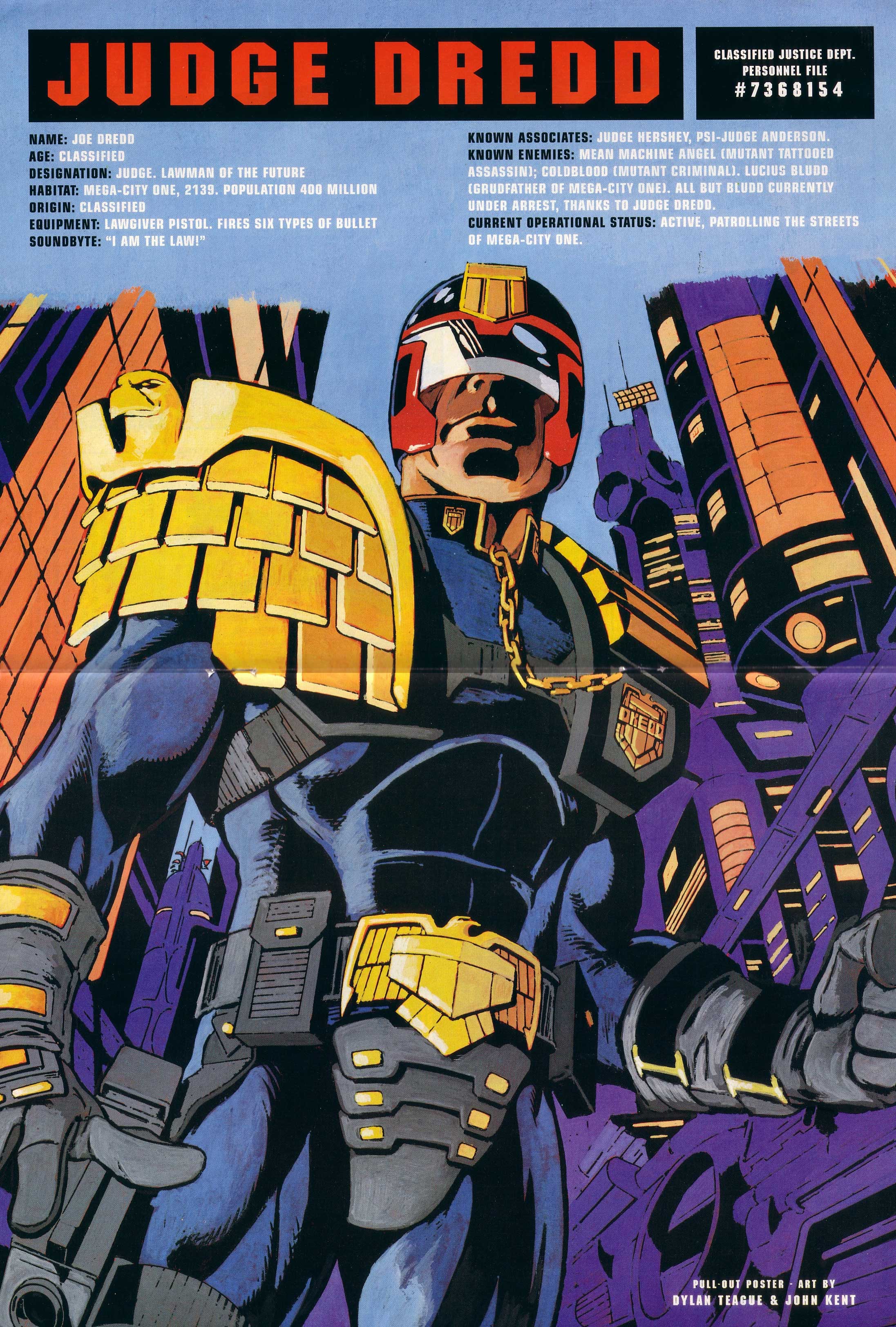 Read online Judge Dredd Lawman of the Future comic -  Issue #20 - 16