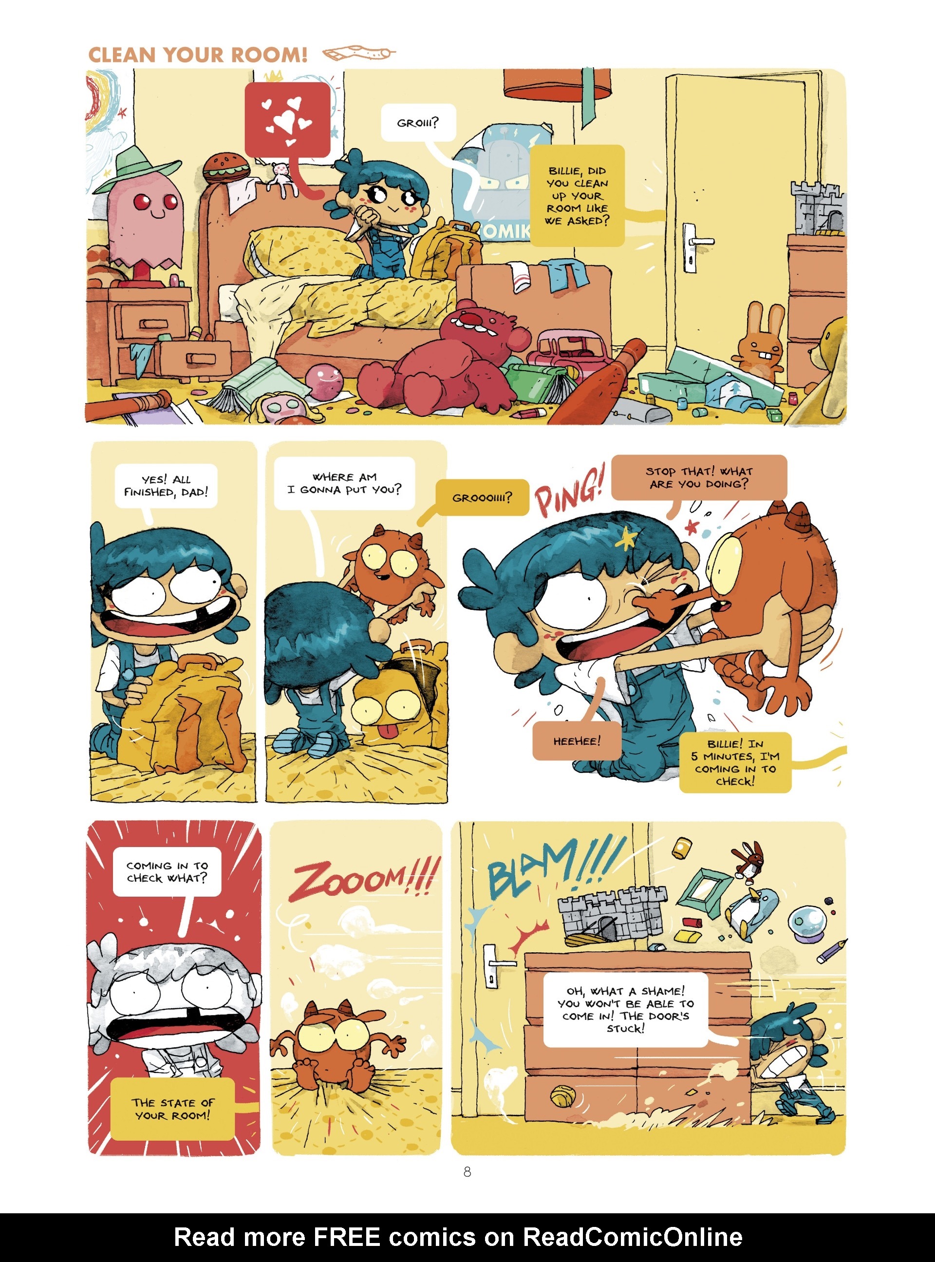 Read online Billie Bang Bang comic -  Issue #1 - 8
