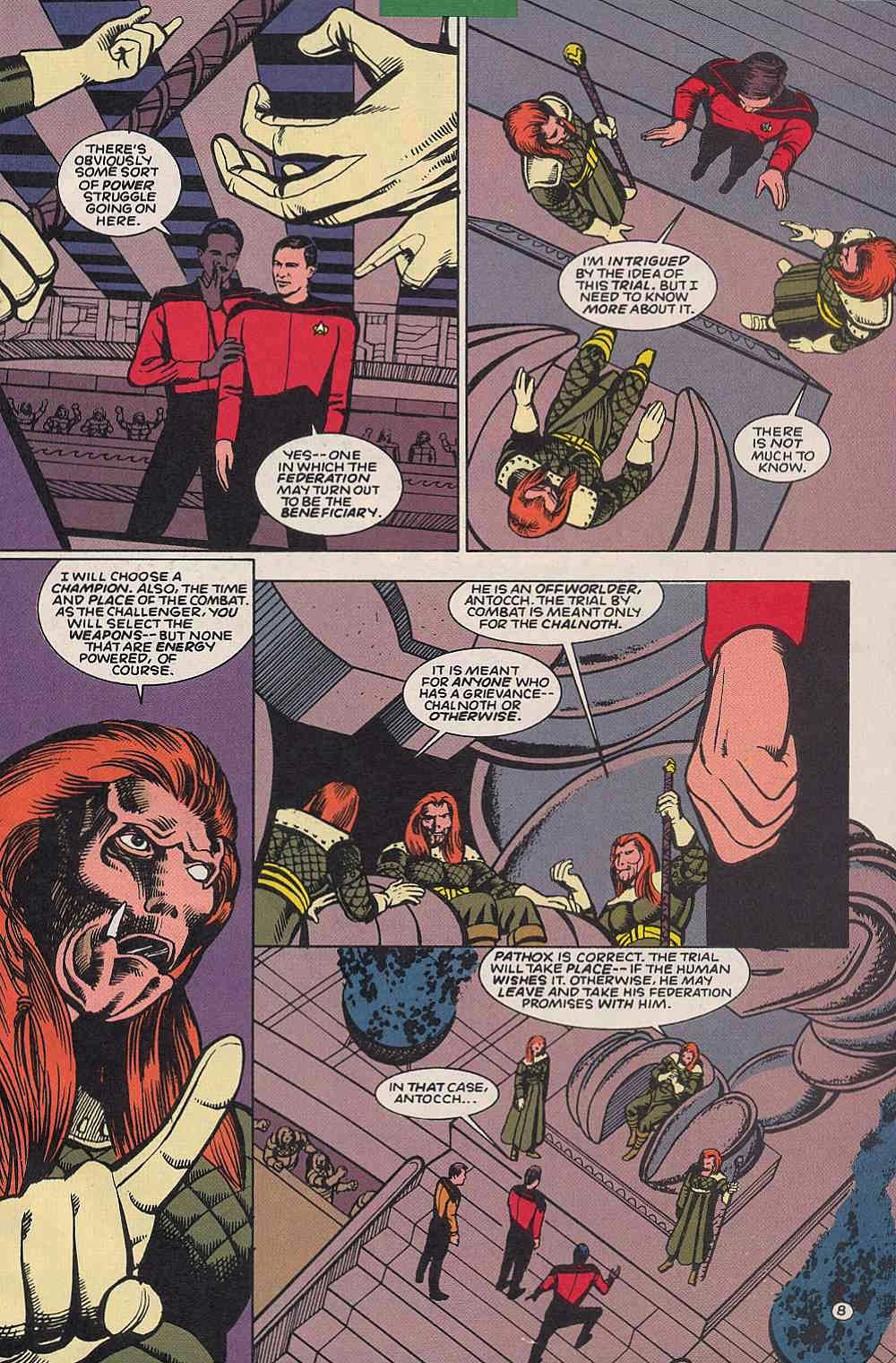Read online Star Trek: The Next Generation (1989) comic -  Issue #59 - 8