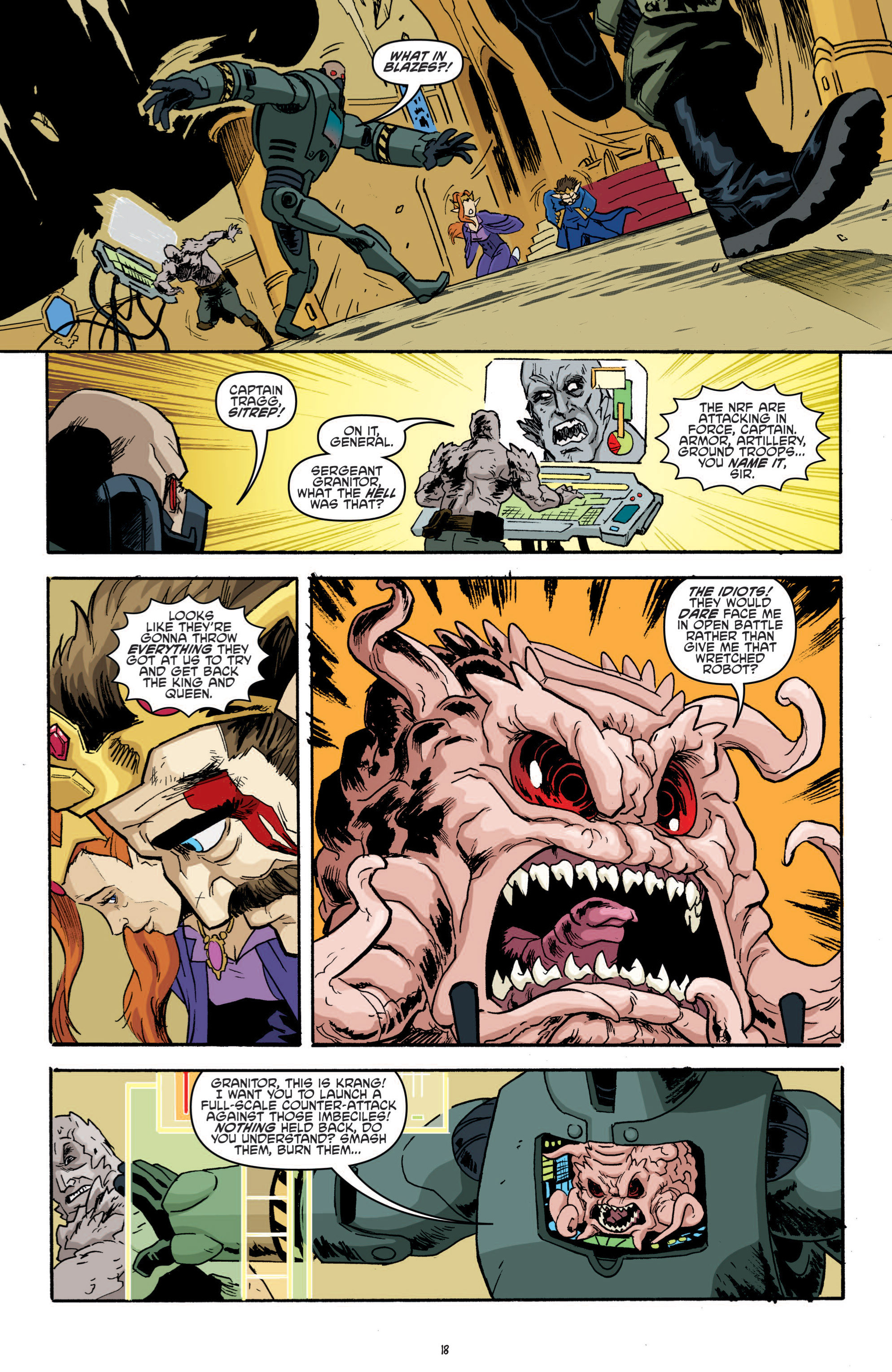 Read online Teenage Mutant Ninja Turtles (2011) comic -  Issue #19 - 22