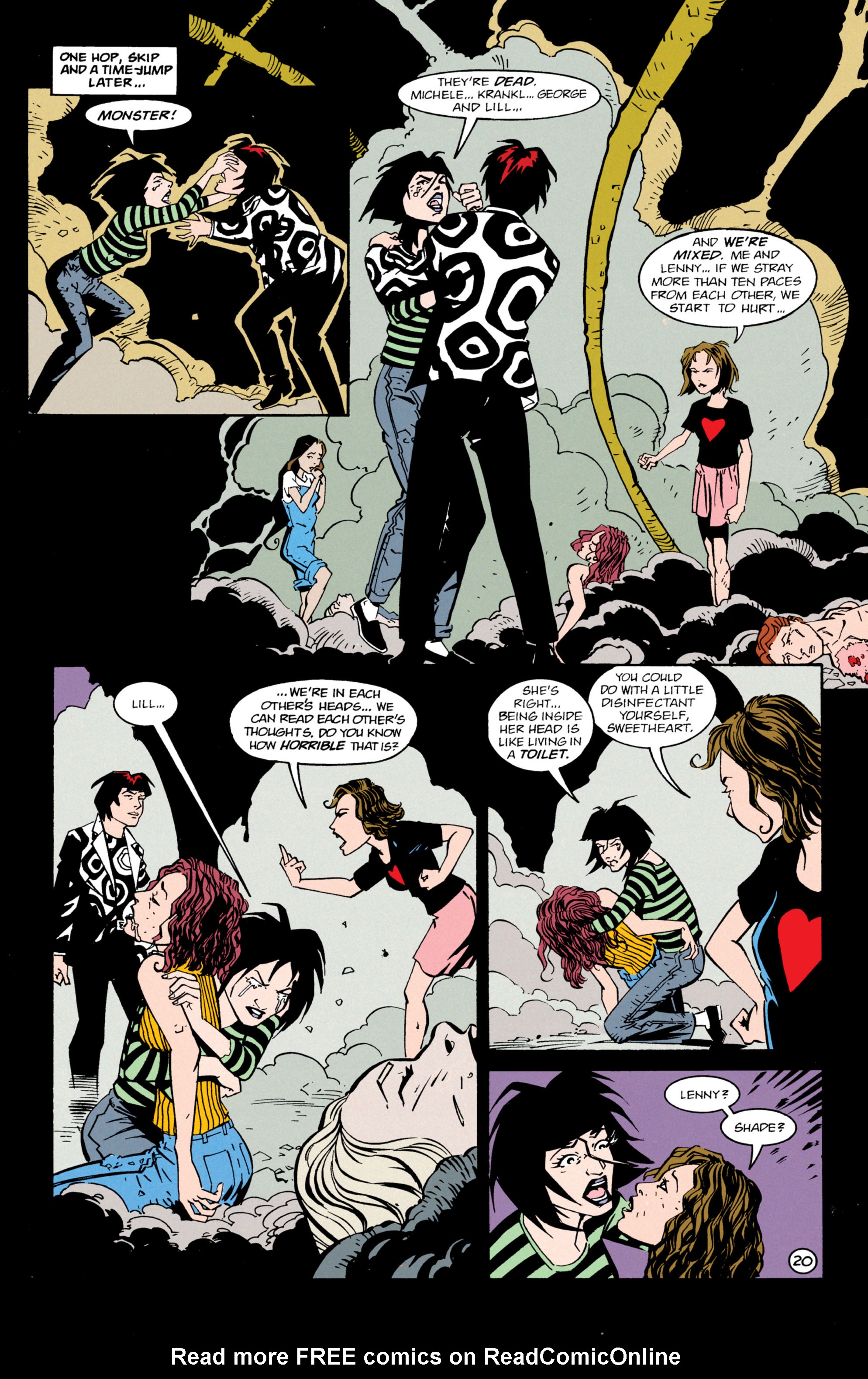 Read online Shade, the Changing Man comic -  Issue #63 - 21