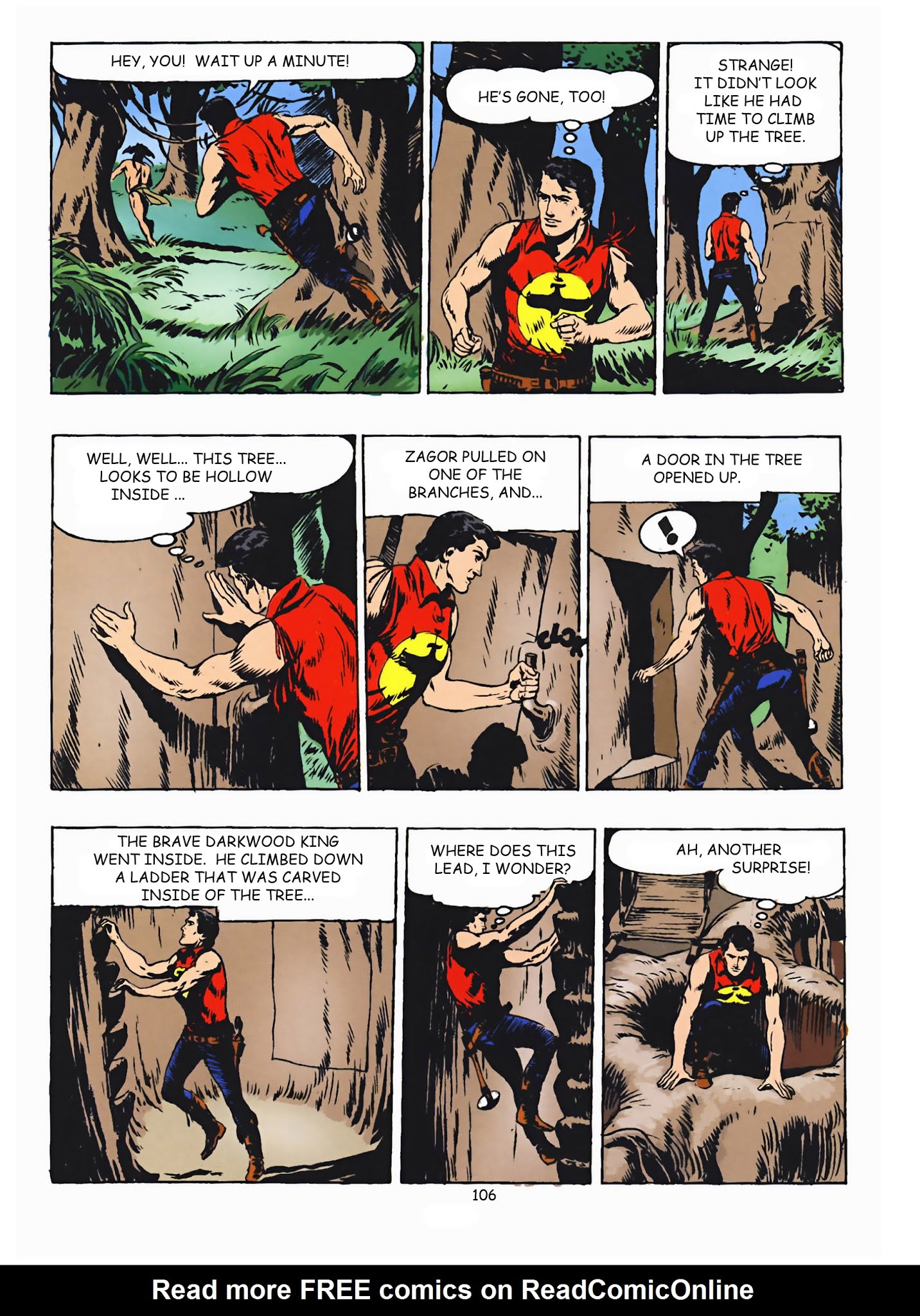 Read online Zenith gigante - Zagor gigante comic -  Issue #2 - 107