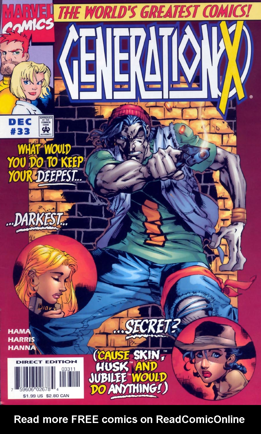 Read online Generation X comic -  Issue #33 - 1