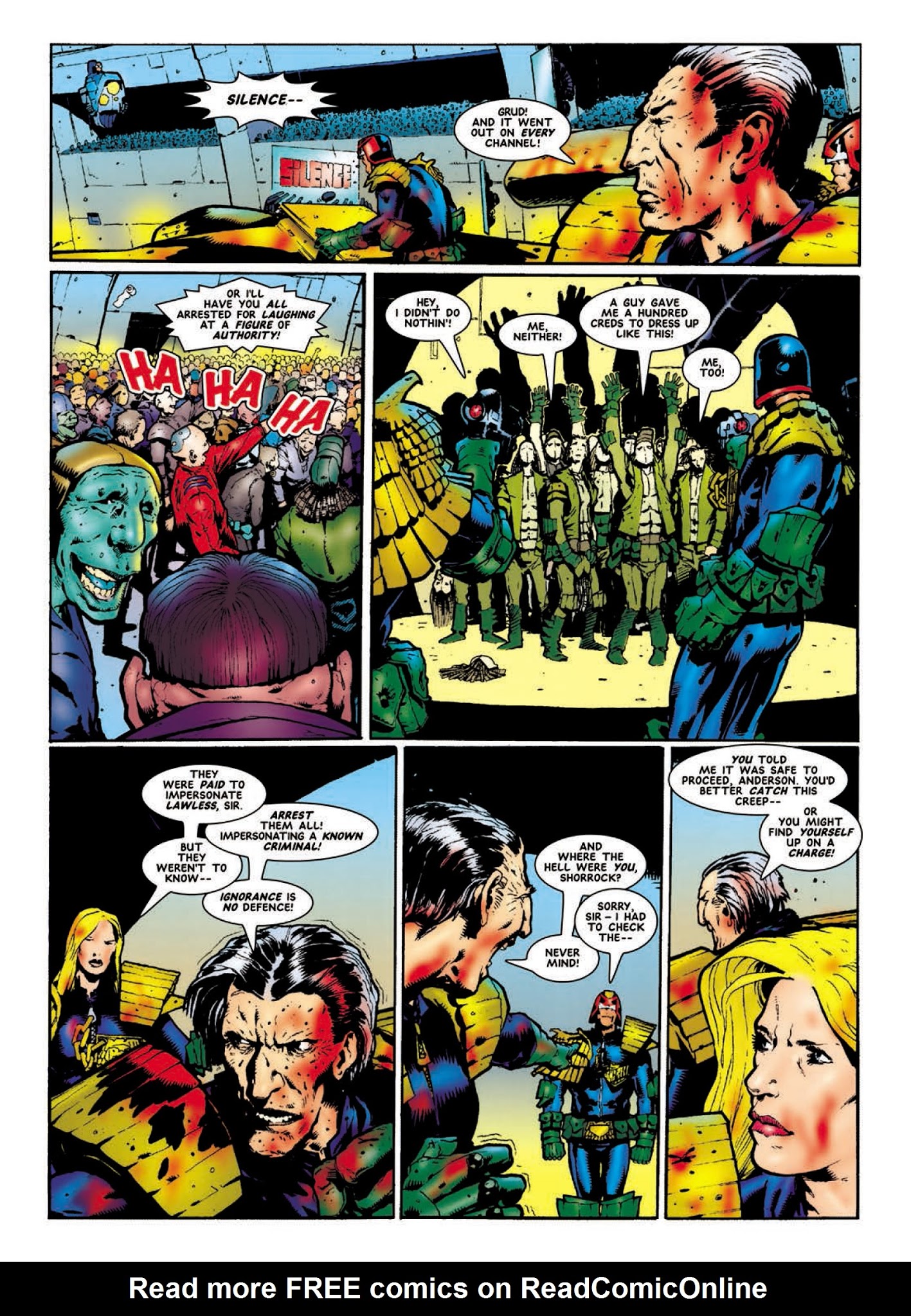 Read online Judge Anderson: The Psi Files comic -  Issue # TPB 3 - 253