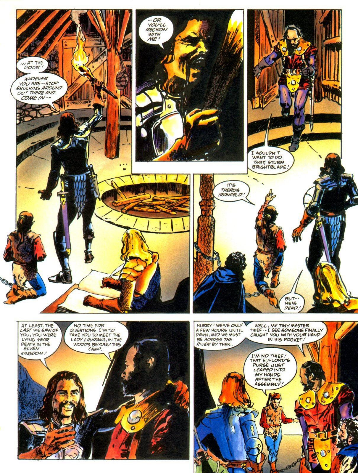 Read online Dragonlance Saga comic -  Issue #4 - 31