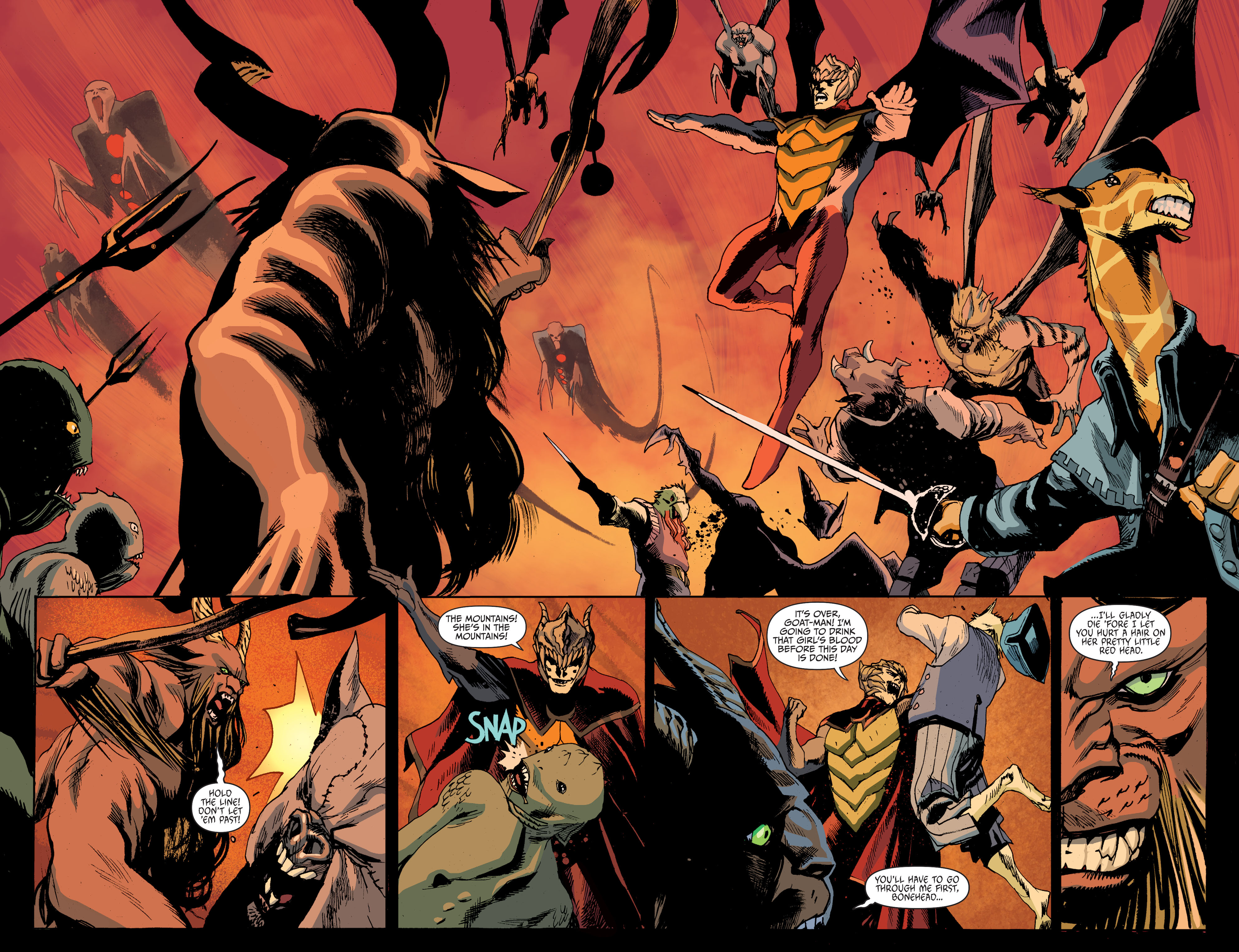 Read online Animal Man (2011) comic -  Issue #27 - 16