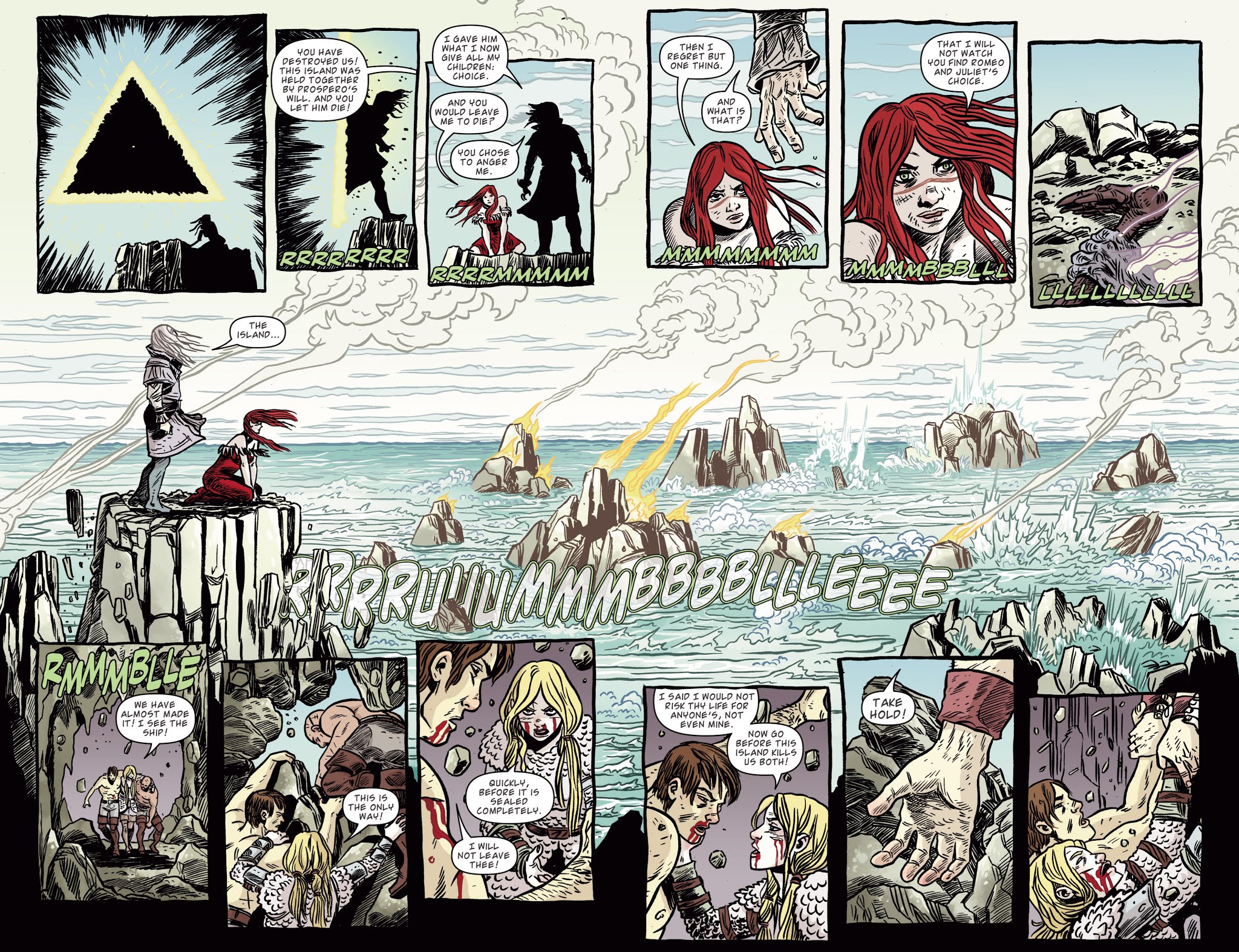 Read online Kill Shakespeare: The Tide of Blood comic -  Issue # TPB - 123