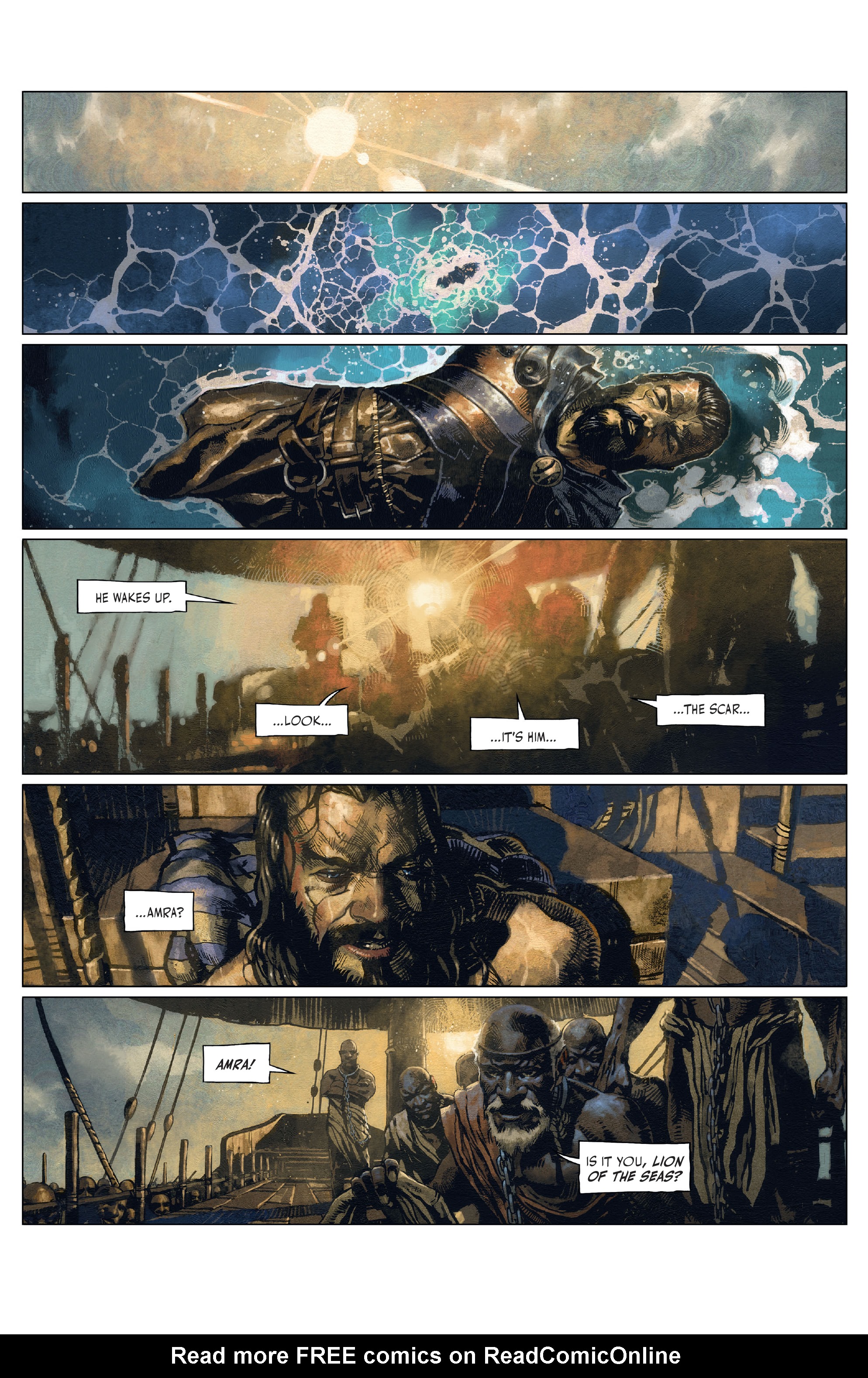 Read online The Cimmerian: Hour of the Dragon comic -  Issue #3 - 14