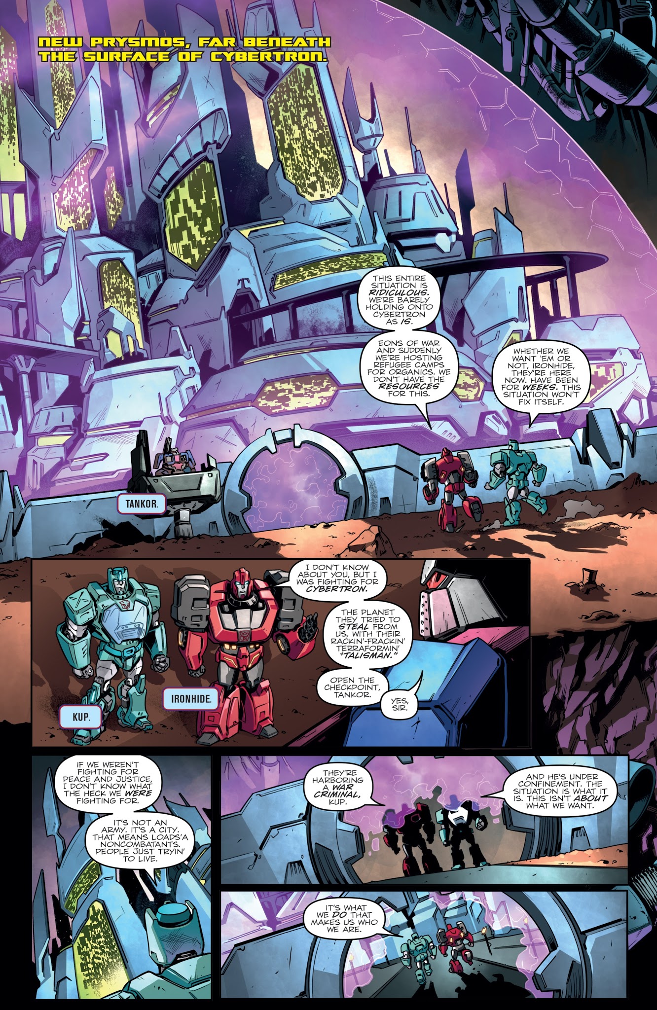 Read online Transformers vs. Visionaries comic -  Issue #1 - 6