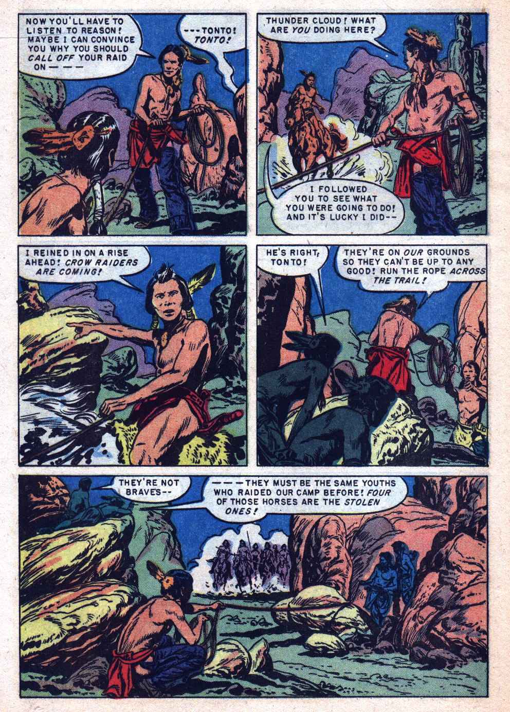 Read online Lone Ranger's Companion Tonto comic -  Issue #24 - 16
