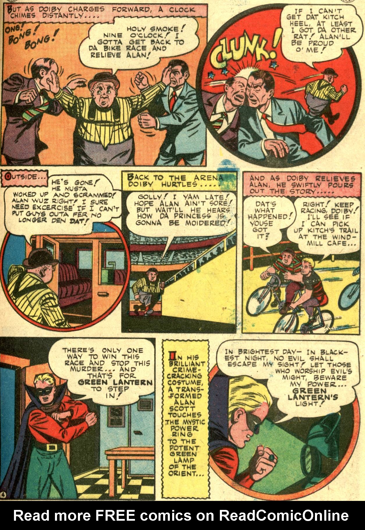 Read online Comic Cavalcade comic -  Issue #12 - 23