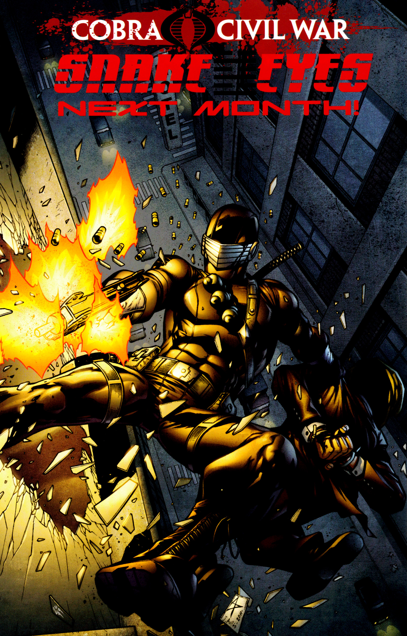 Read online G.I. Joe: Snake Eyes comic -  Issue #4 - 27