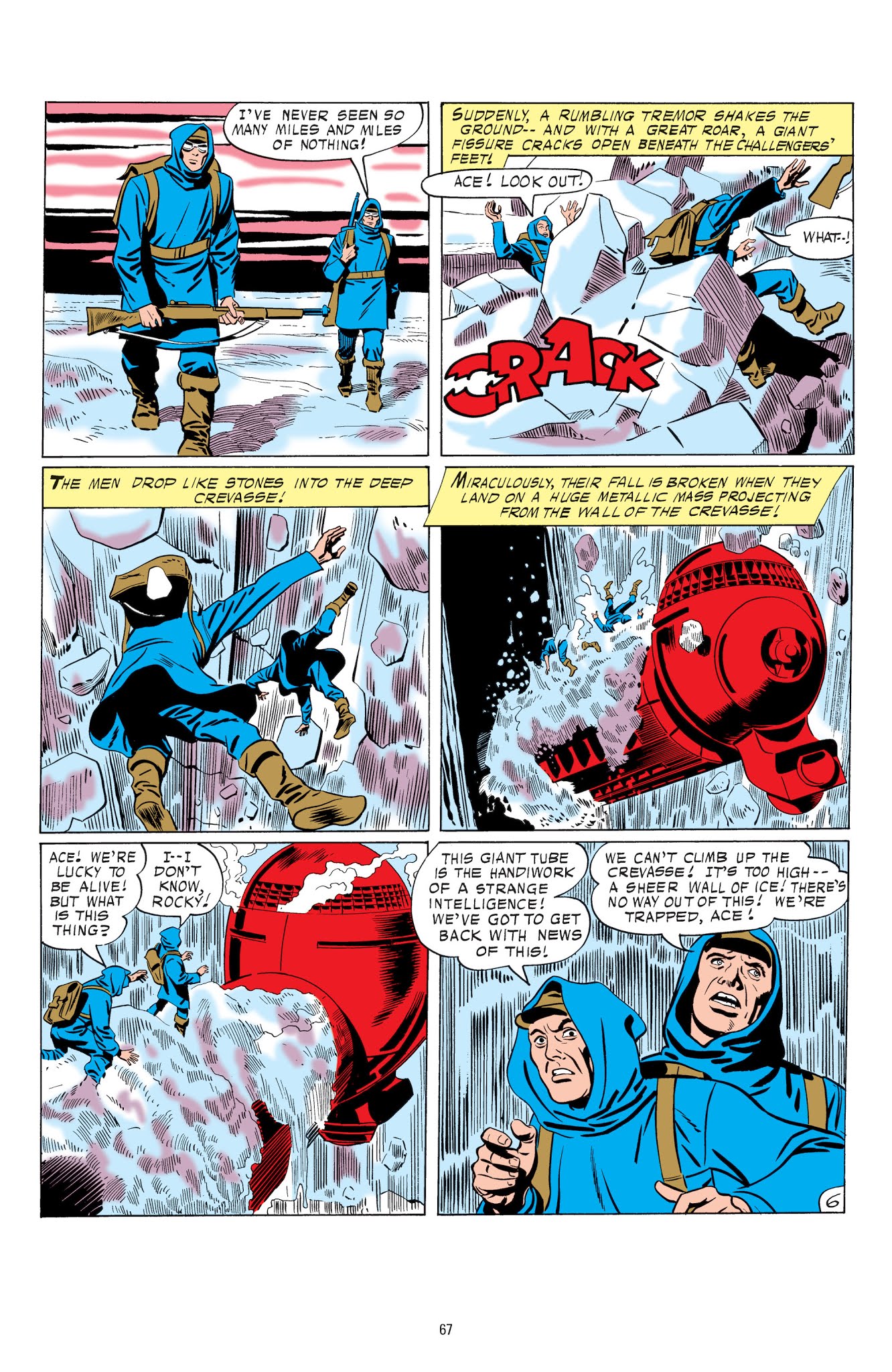 Read online Challengers of the Unknown by Jack Kirby comic -  Issue # TPB (Part 1) - 67