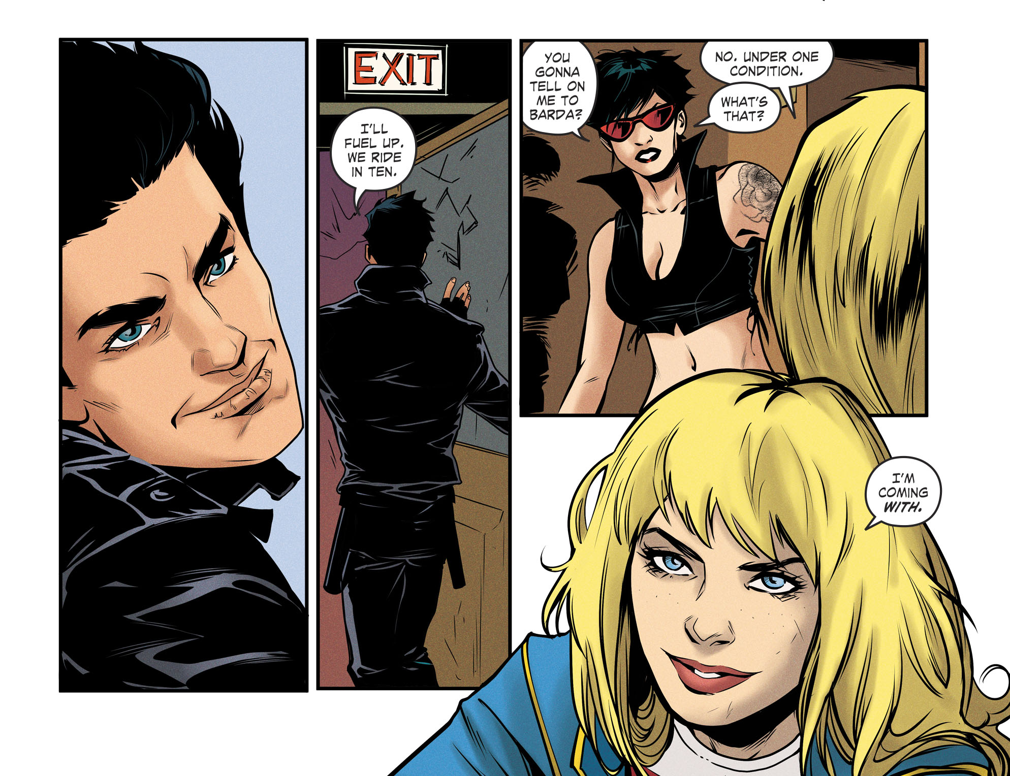 Read online Gotham City Garage comic -  Issue #7 - 7