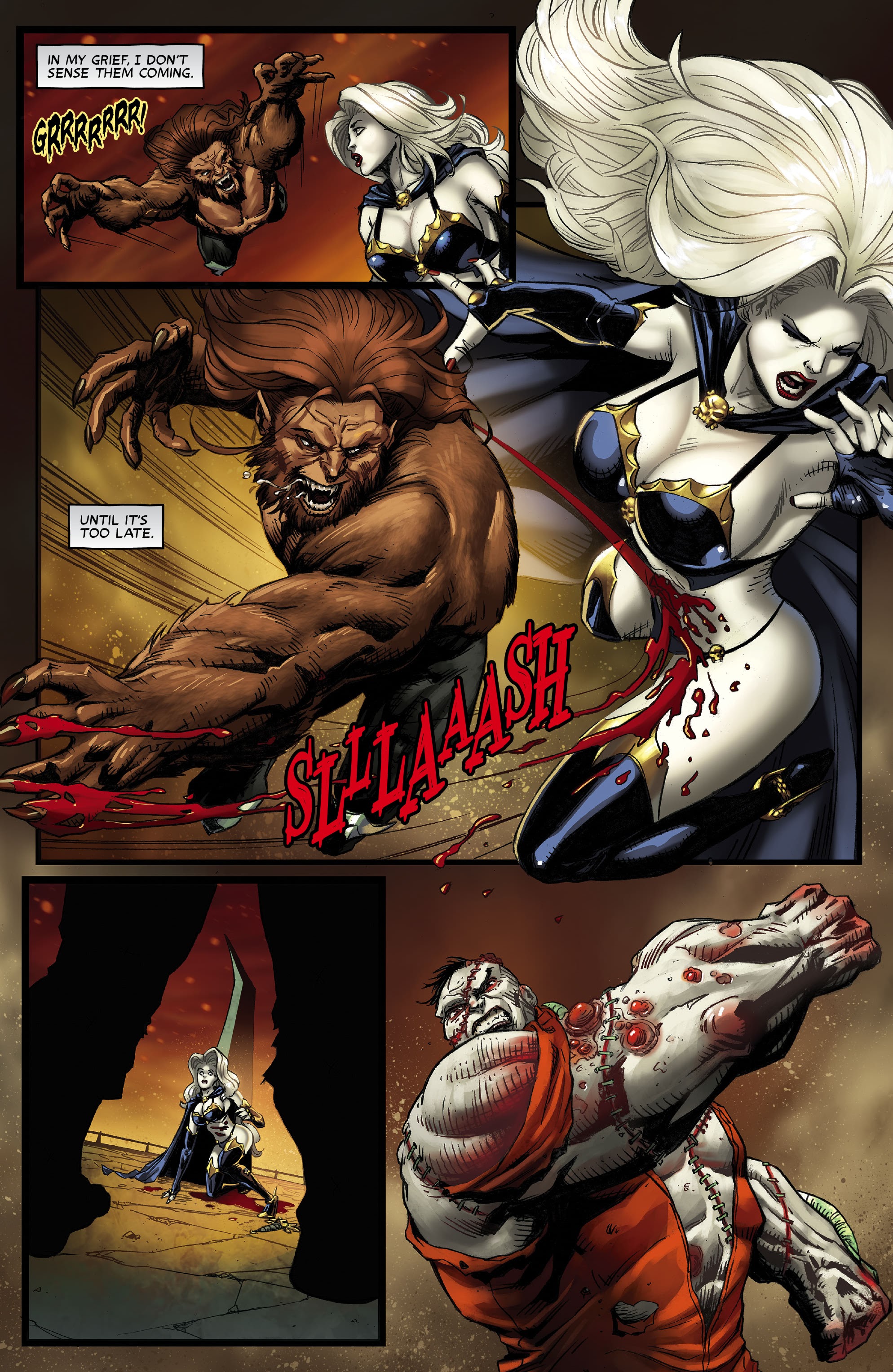 Read online Lady Death: Nightmare Symphony comic -  Issue #1 - 18