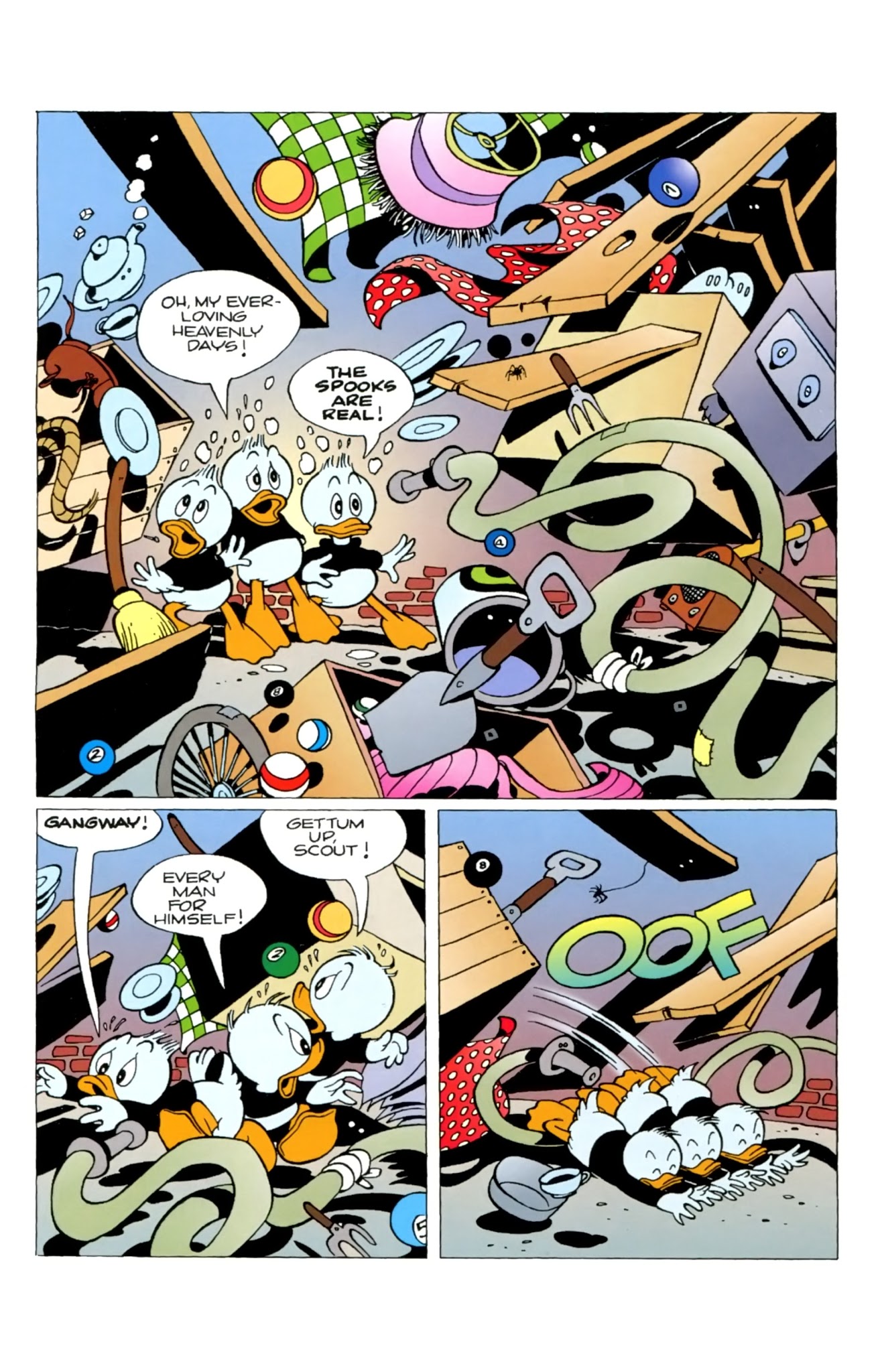 Read online Donald Duck's Halloween Scream! comic -  Issue #2 - 12