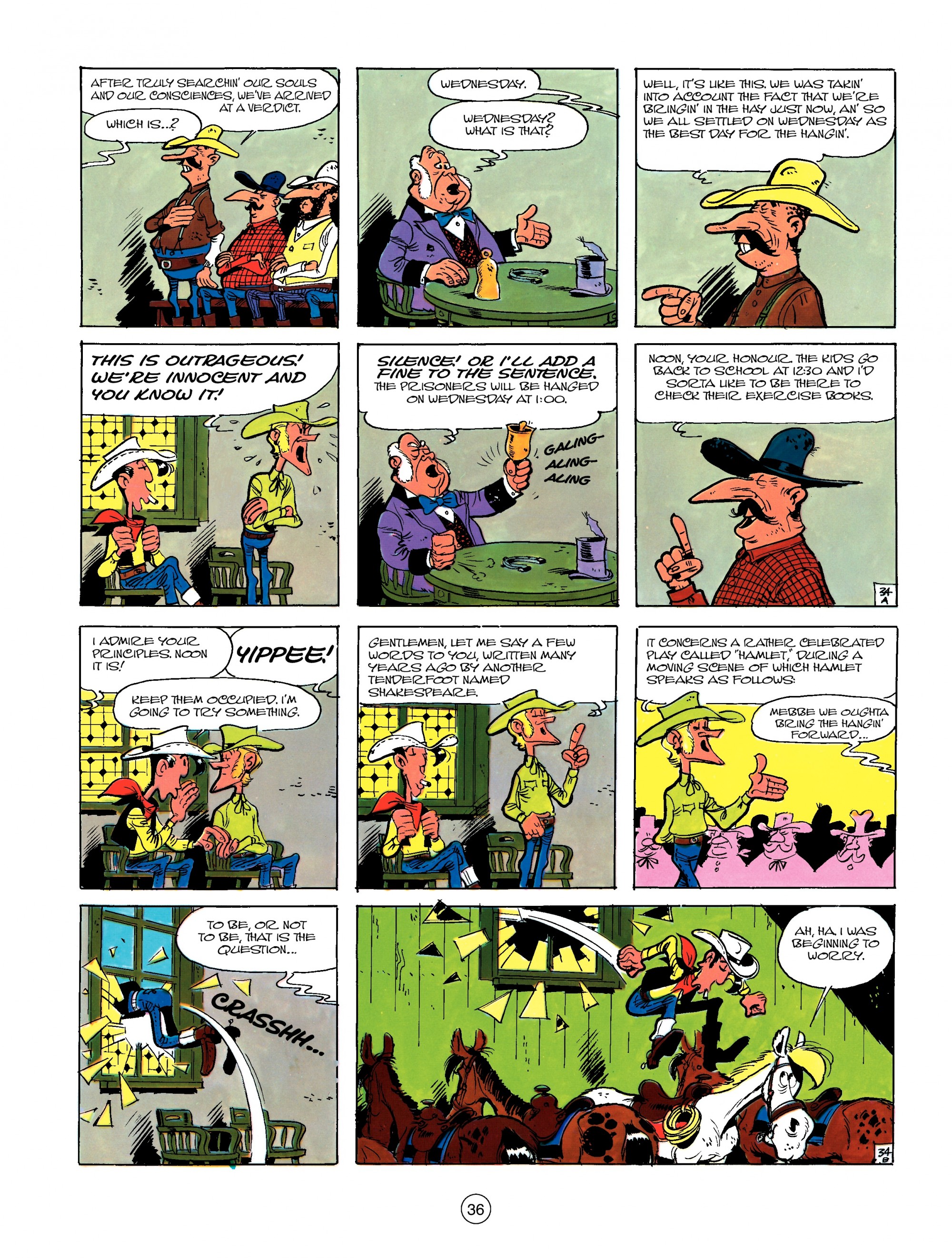 Read online A Lucky Luke Adventure comic -  Issue #13 - 36