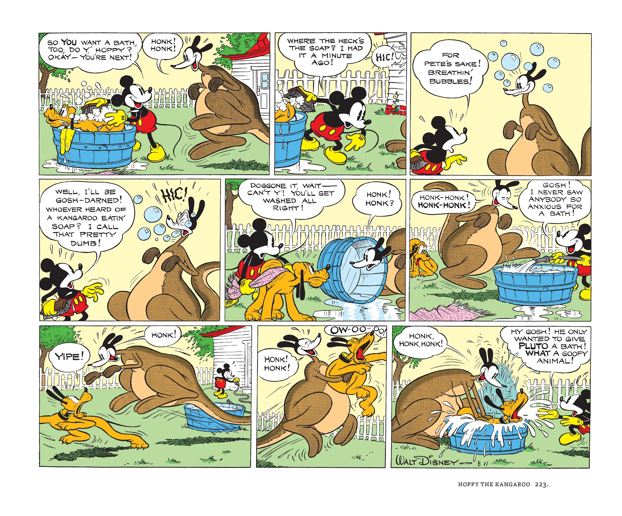 Read online Walt Disney's Mickey Mouse Color Sundays comic -  Issue # TPB 1 (Part 3) - 23