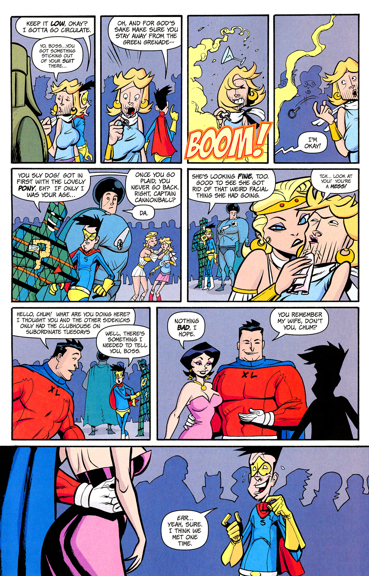 Read online Paul Jenkins' Sidekick comic -  Issue #5 - 10