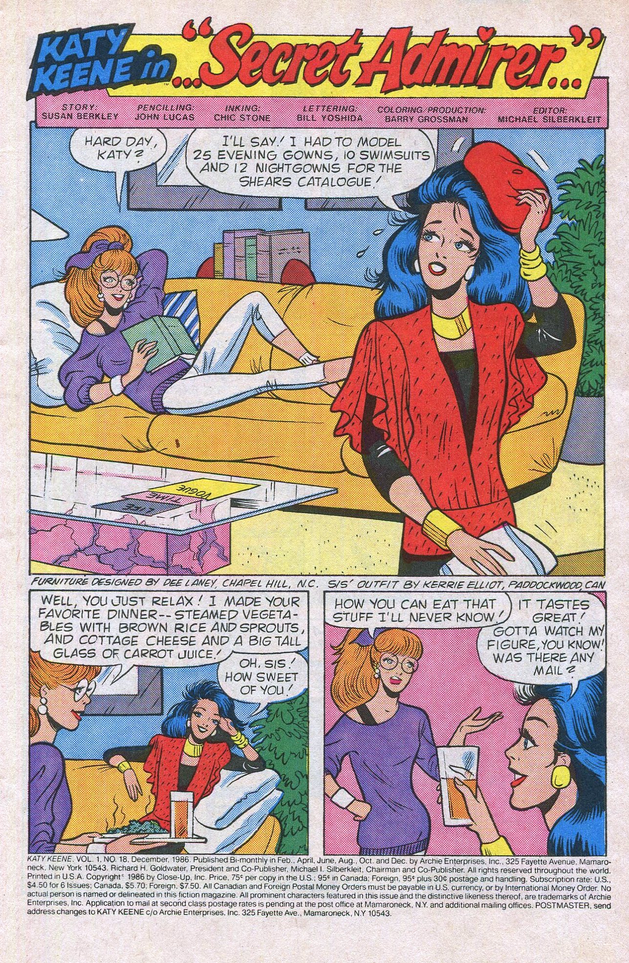 Read online Katy Keene (1983) comic -  Issue #18 - 3