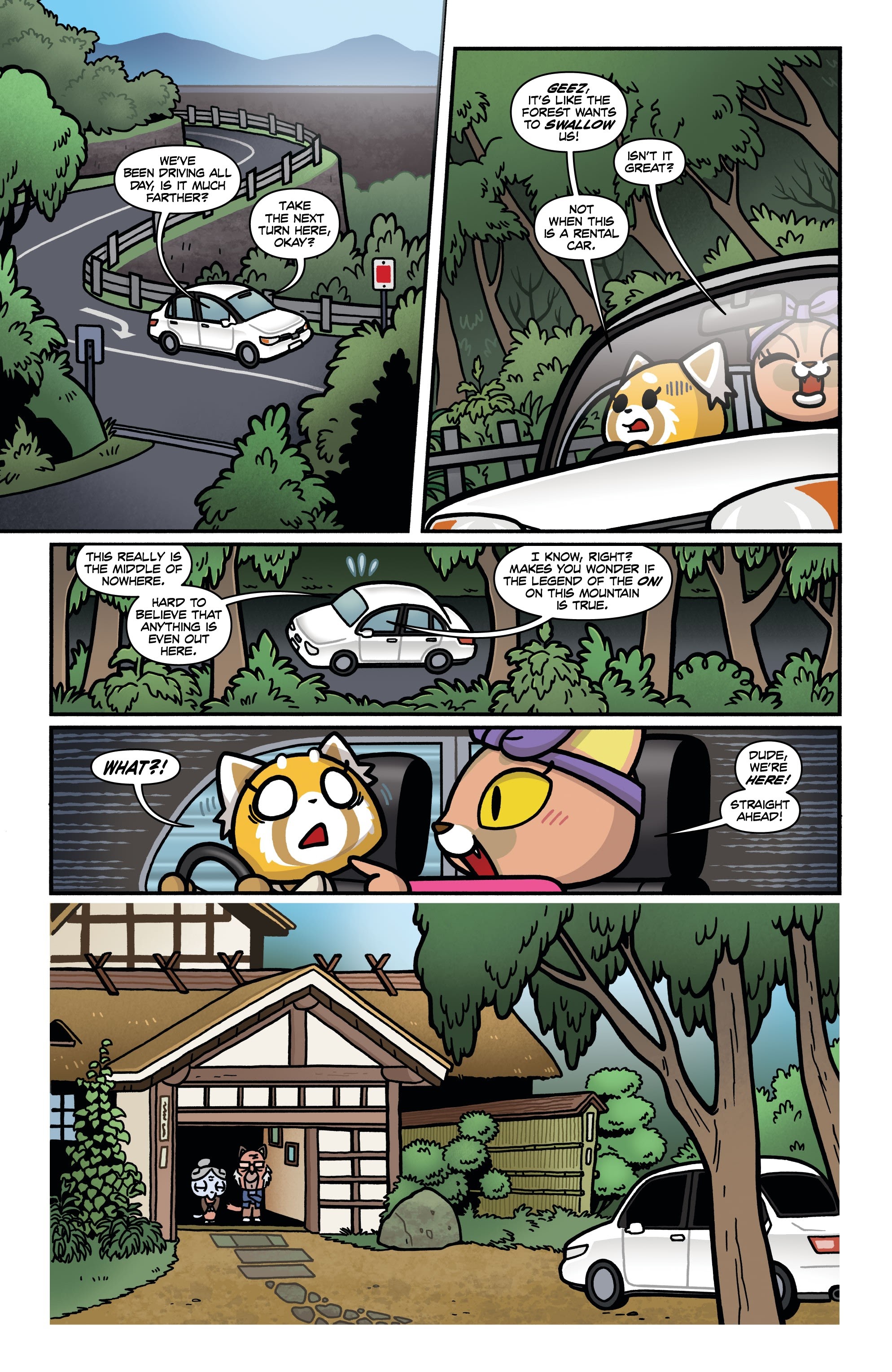 Read online Aggretsuko: Out of Office comic -  Issue #1 - 12