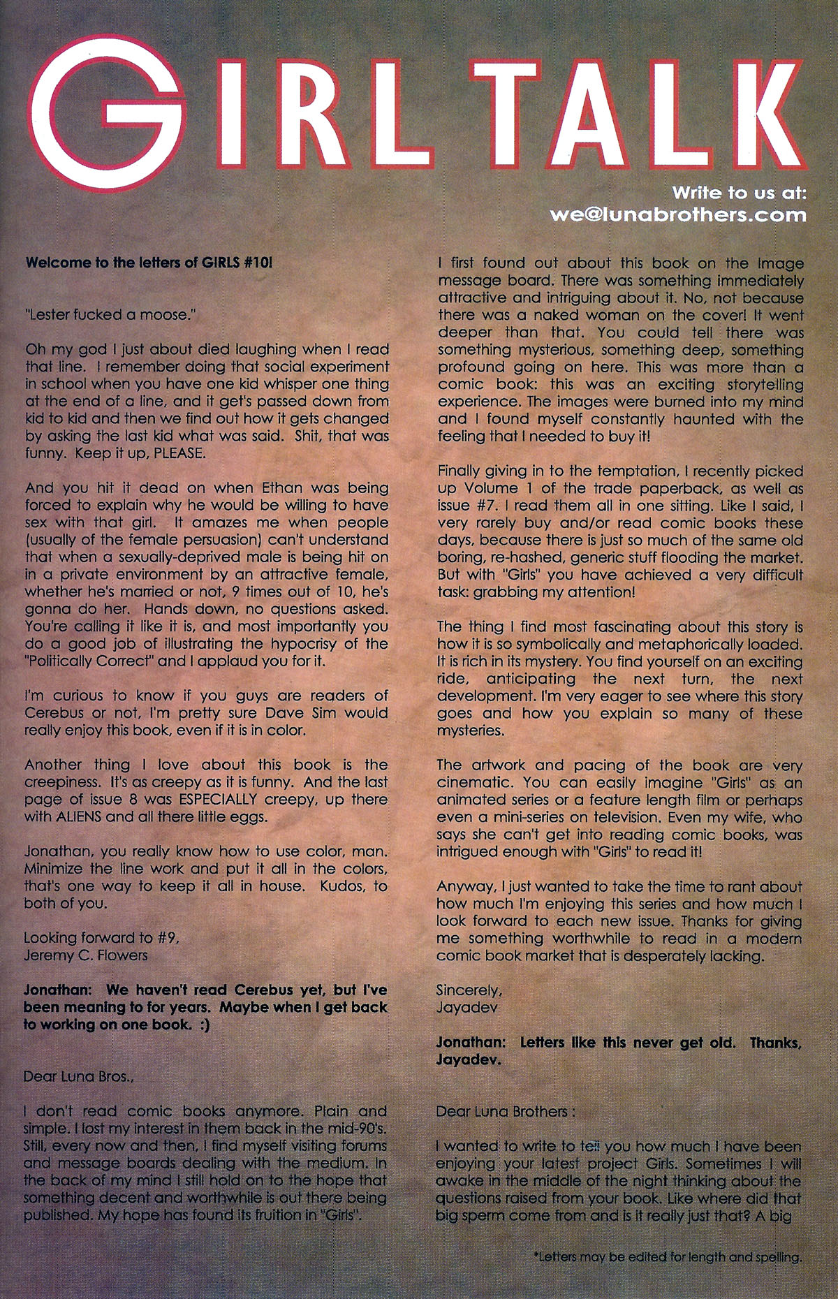 Read online Girls comic -  Issue #10 - 25